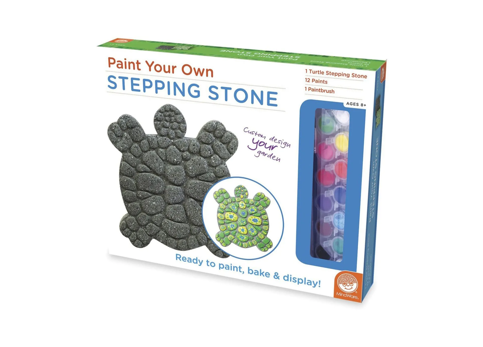 MindWare Paint Your Own Turtle Stepping Stone Kit - Arts and Crafts