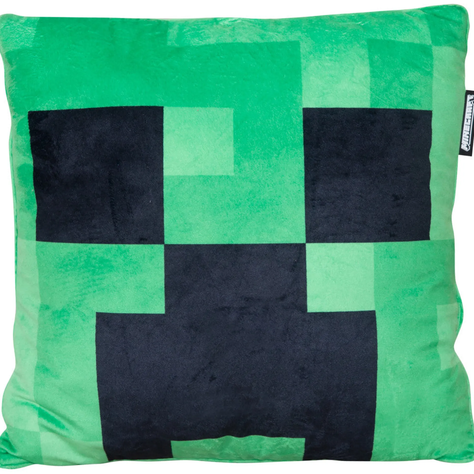Minecraft Creeper Decorative Throw Pillow - Vibrant Green, 14.96"