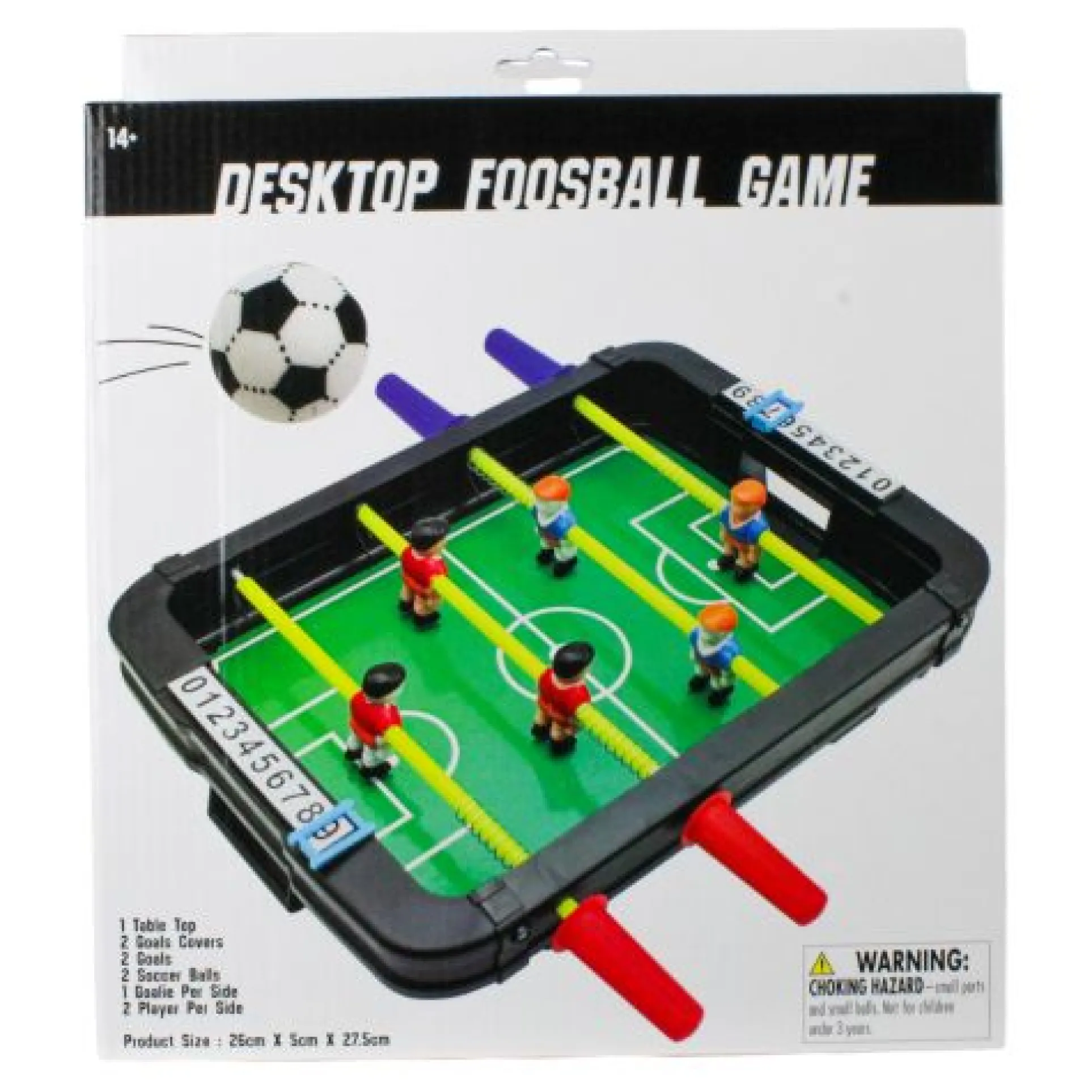 Mini Kickoff Foosball Tabletop Game