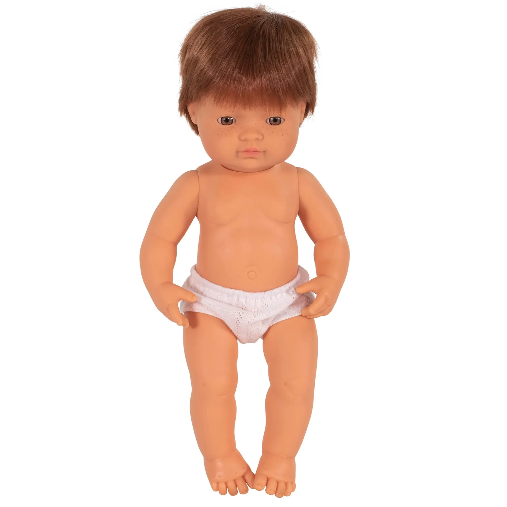 Miniland 15 inch Baby Doll - Red Hair