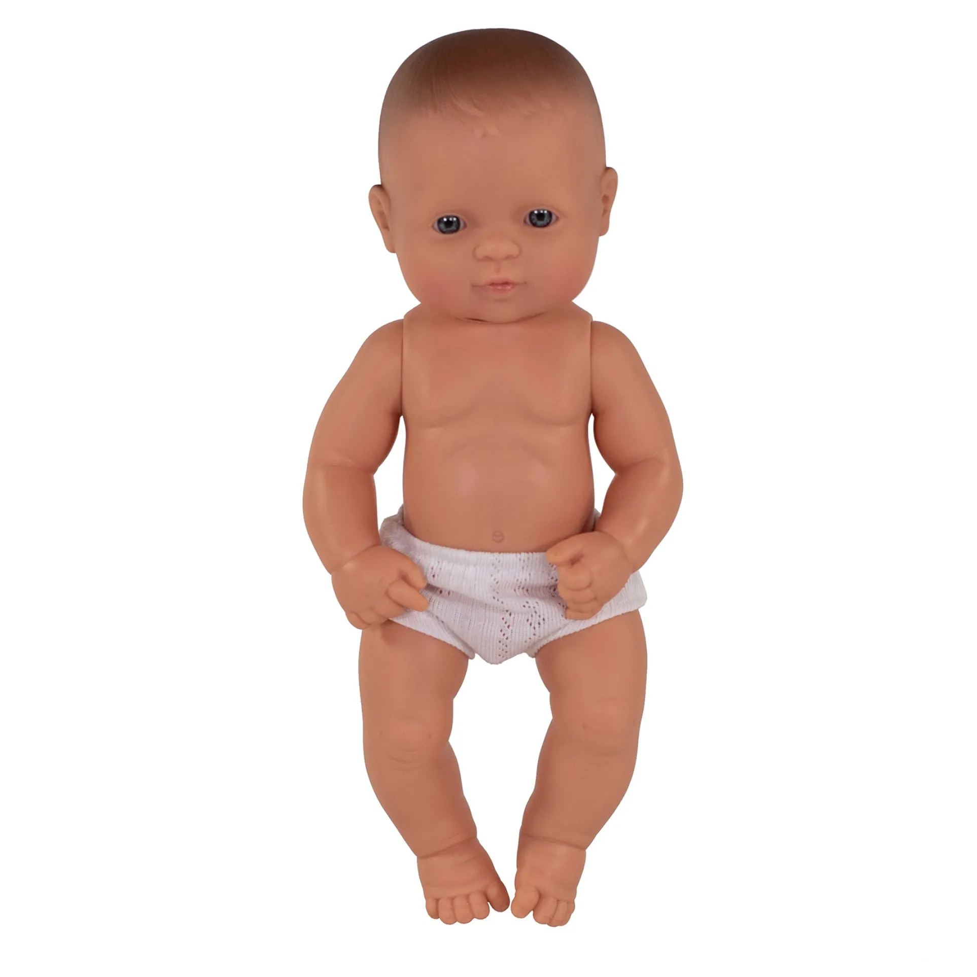 Miniland 12-5/8 inch Newborn Doll with Soft Vinyl Body