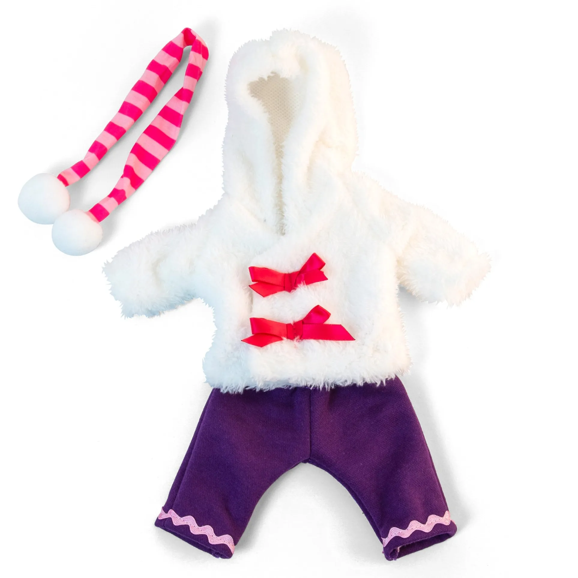 Miniland Educational Cold Weather Doll Outfit, Fur Set for 12-5/8" Dolls