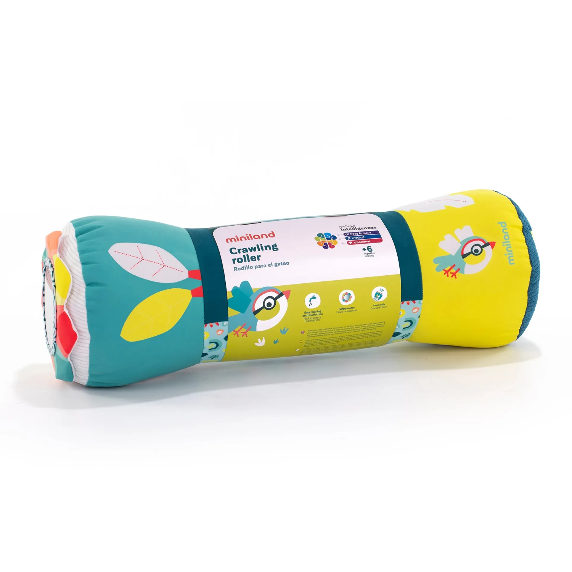 Miniland Feel to Learn - Vibrant Crawling Roller