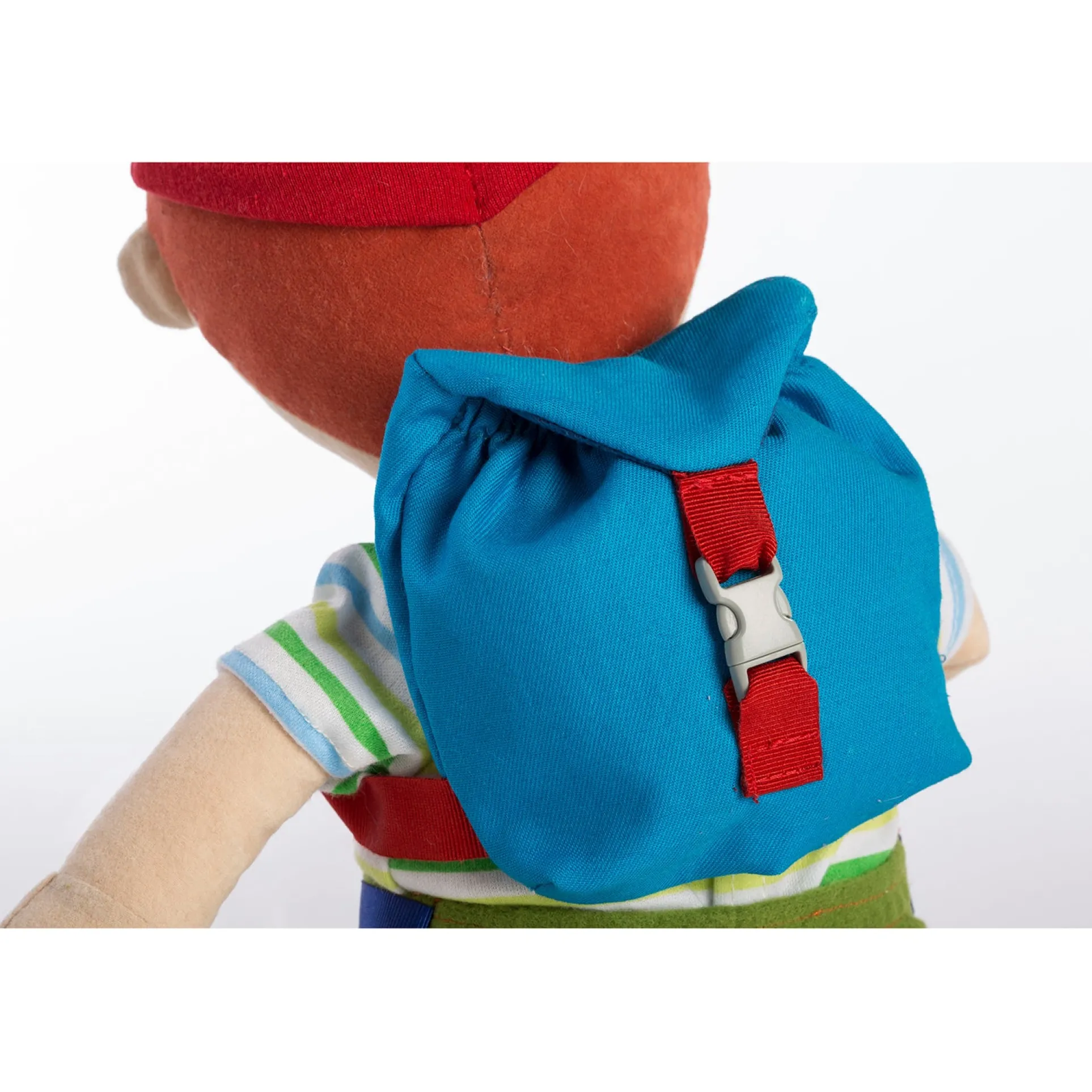 Miniland Multicultural Fastening Doll - Caucasian Boy - Interactive Learning Toy