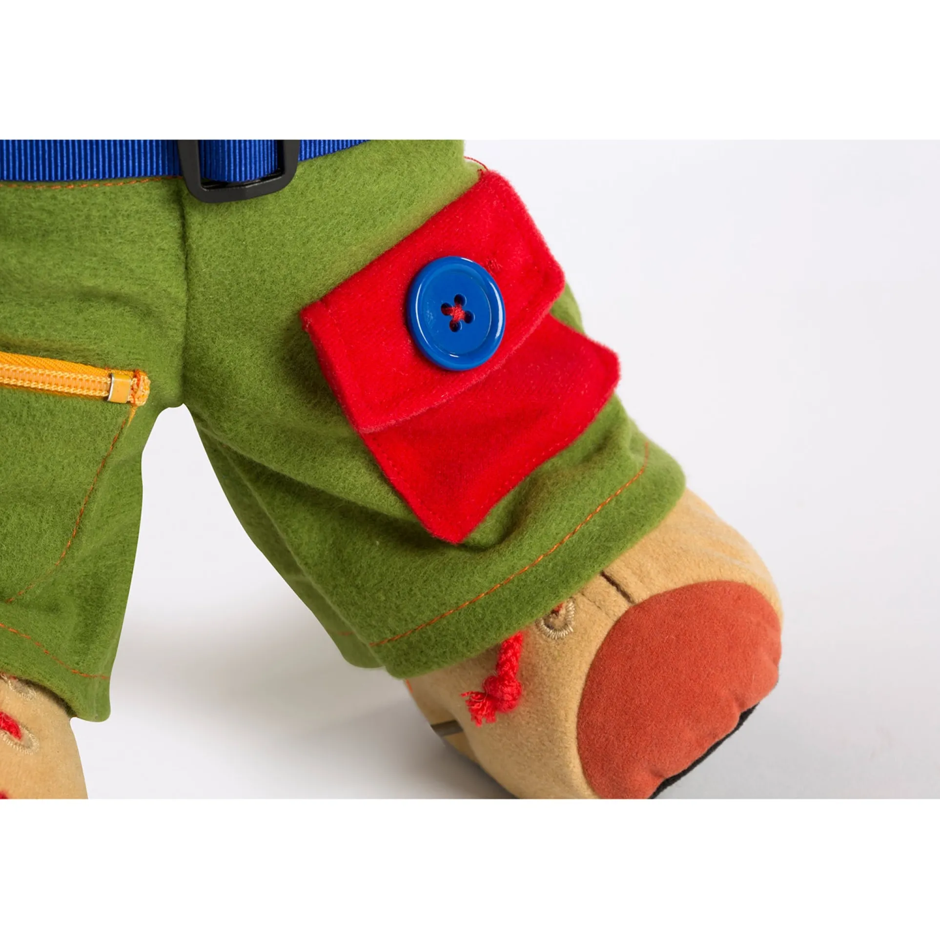 Miniland Multicultural Fastening Doll - Caucasian Boy - Interactive Learning Toy