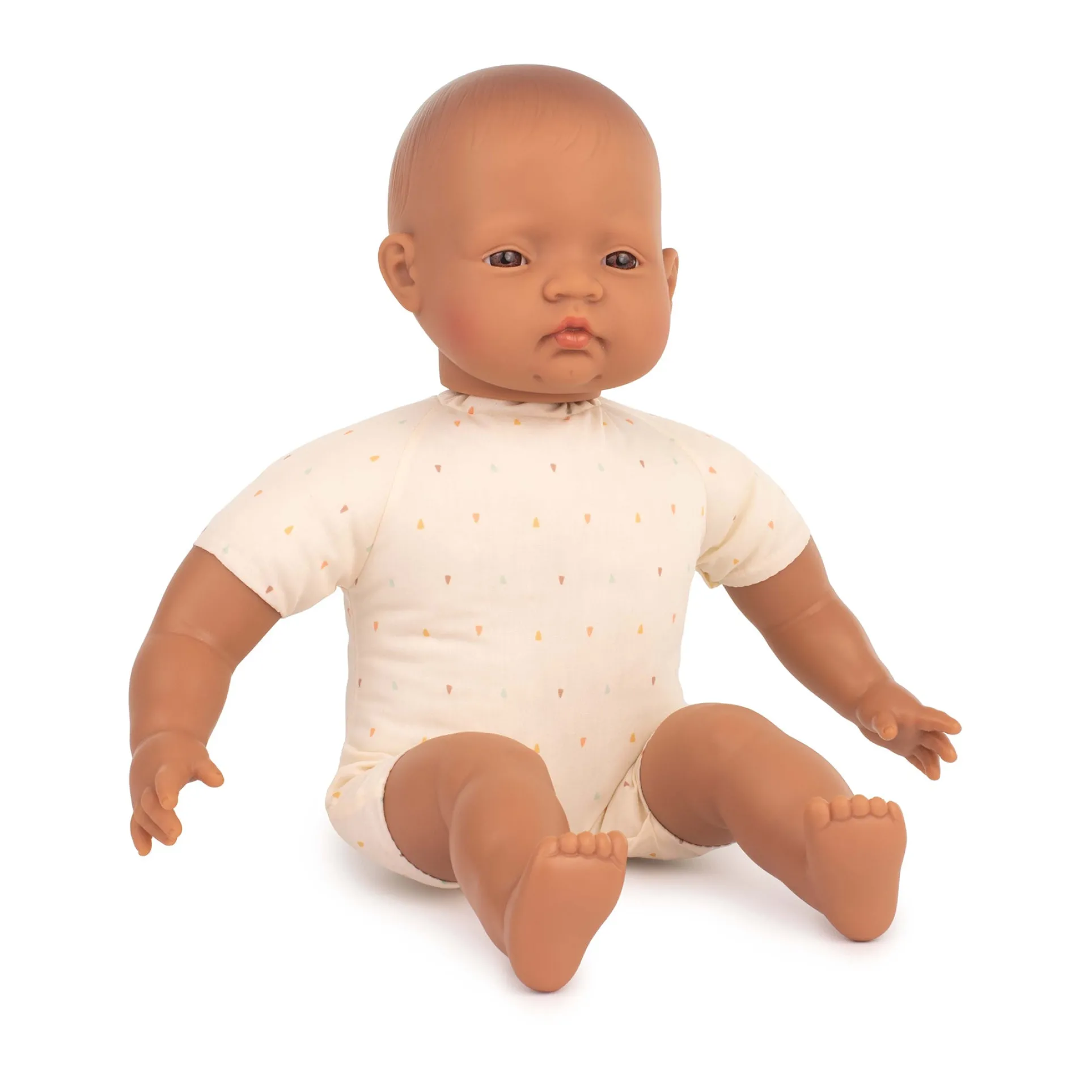 Miniland Soft Body 16-Inch Doll - Machine-Washable Onesie