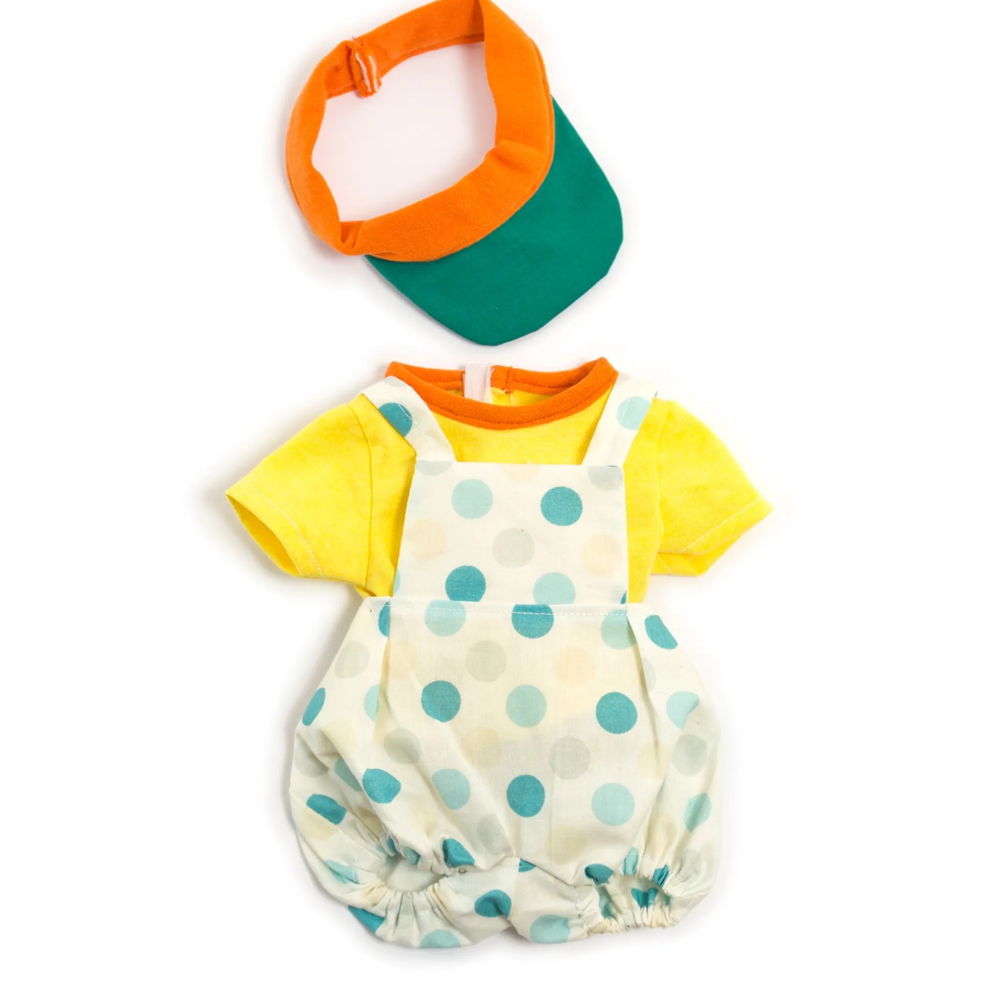 Miniland Warm Weather Boy Doll Summer Outpfit with Cap
