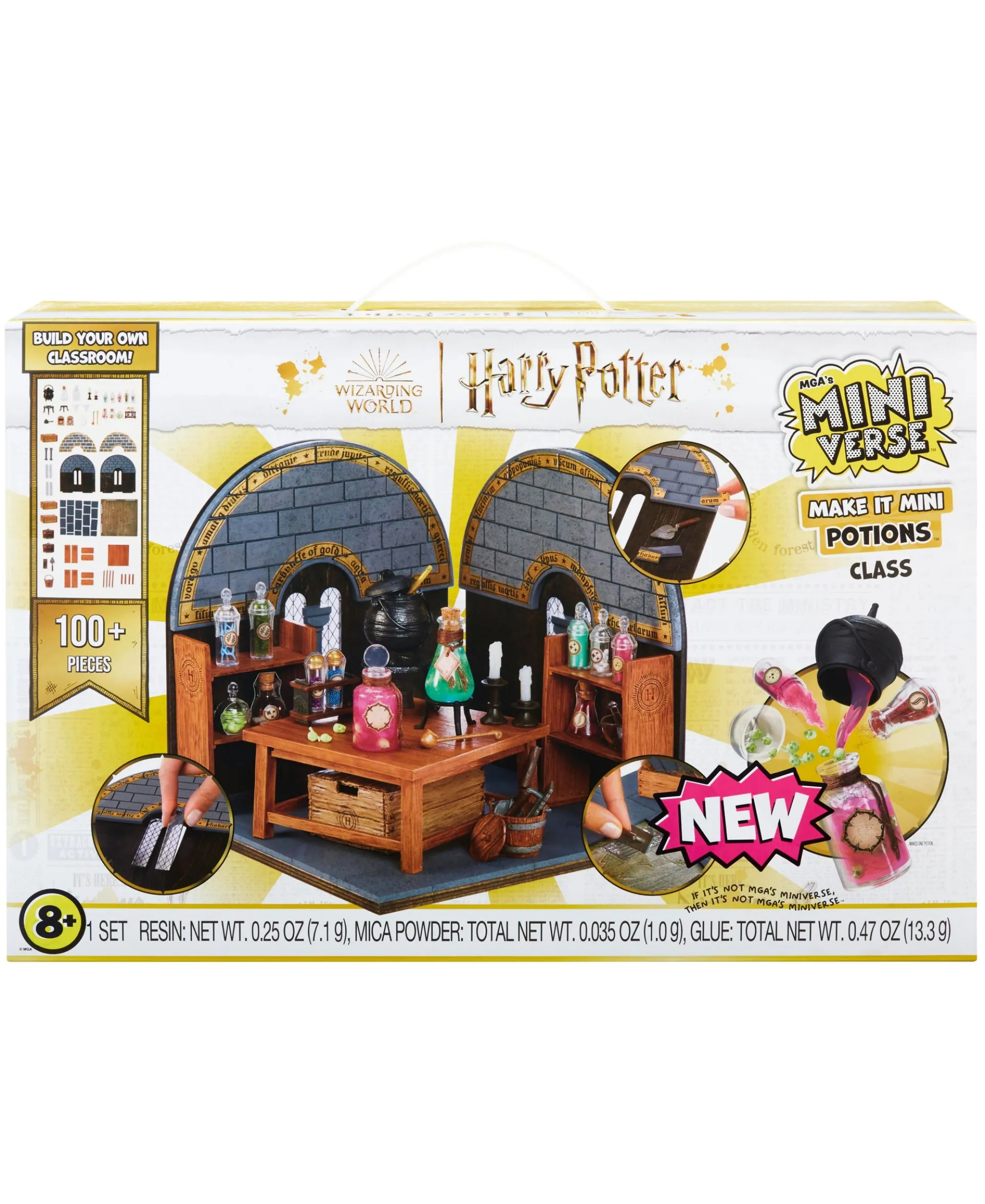 Miniverse Make It Mini Harry Potter Potions Class Build Set