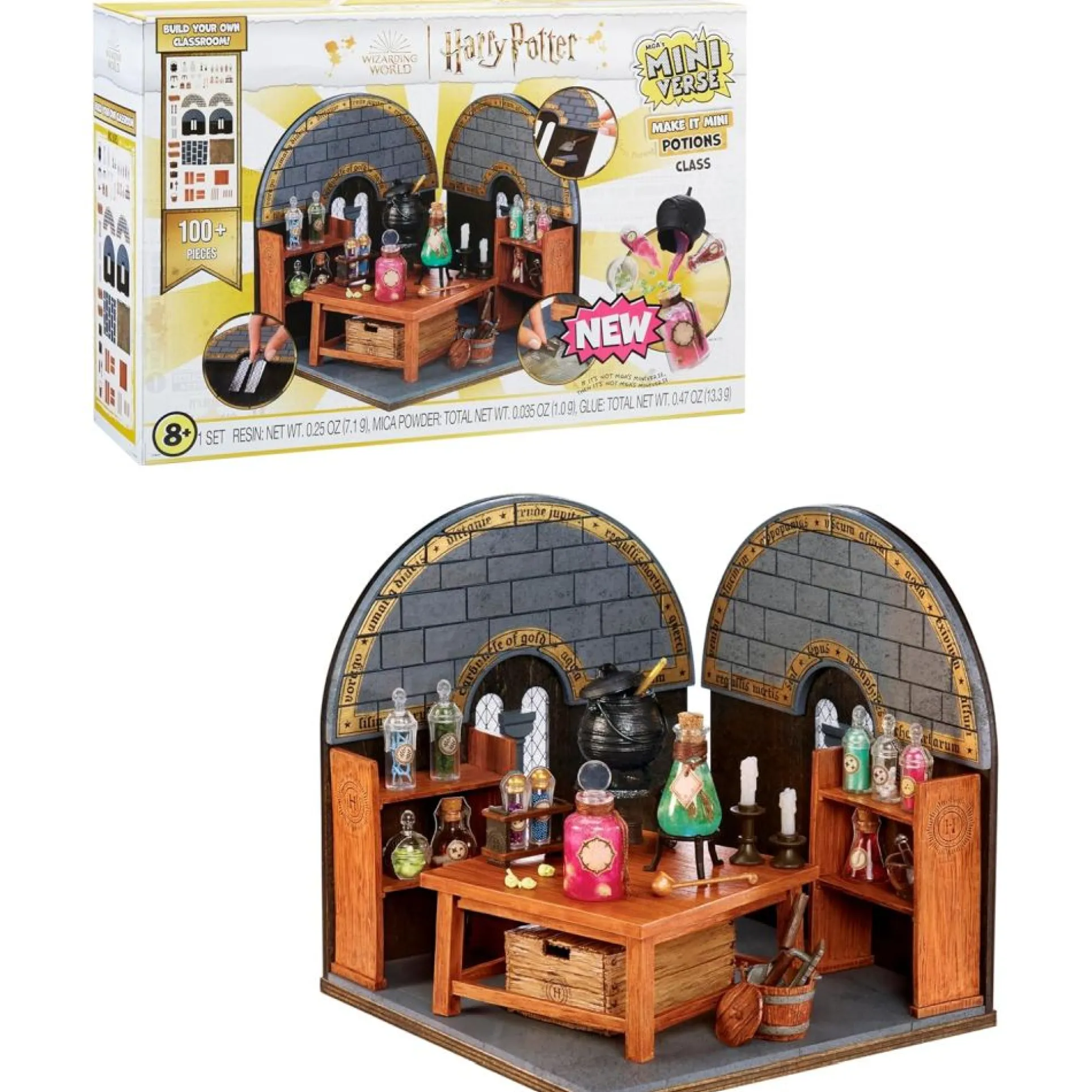 Miniverse MGA Harry Potter Miniature Building Set with Display