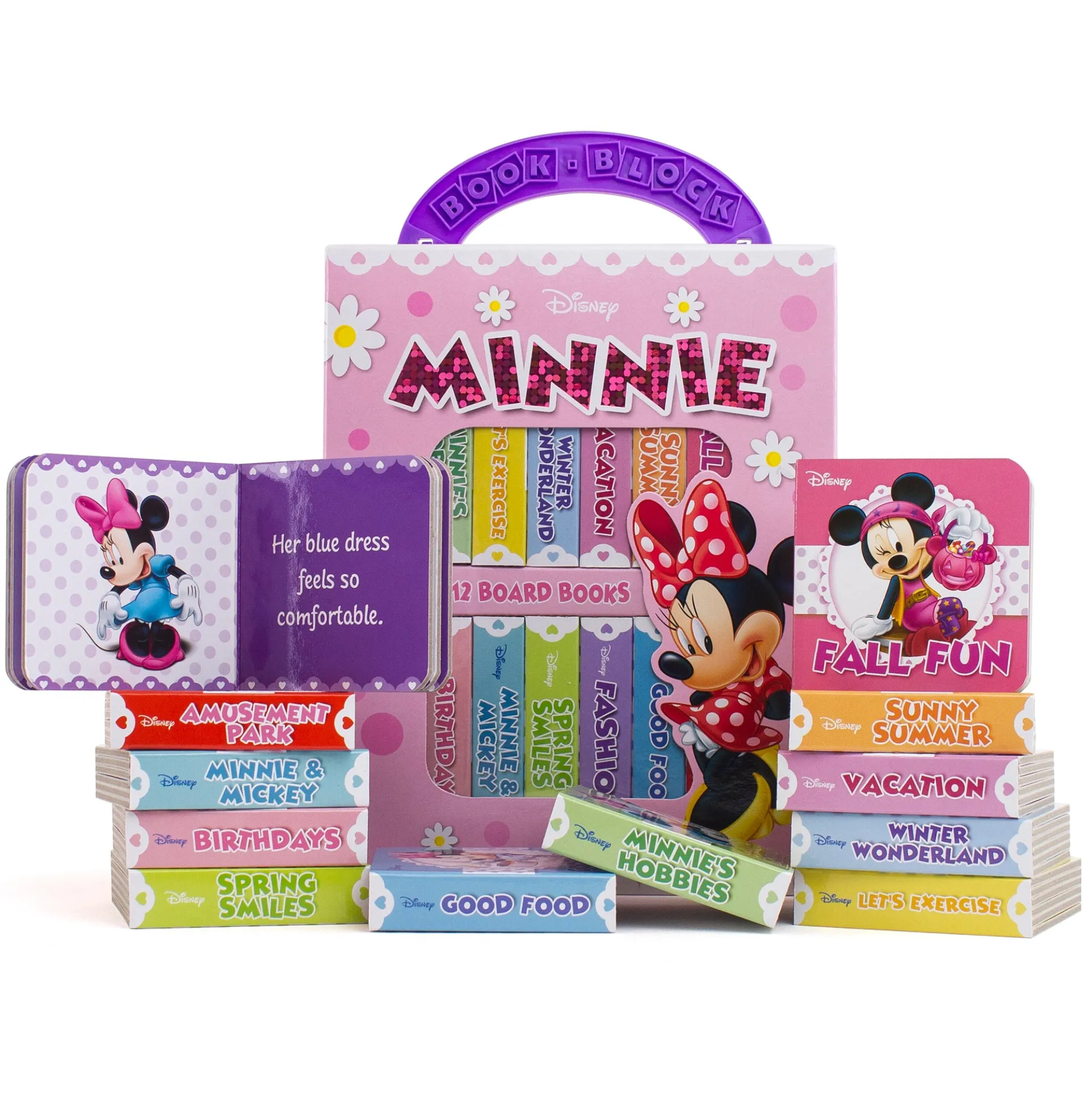 Minnie Mouse My First Library 12-Book Set by PI Kids