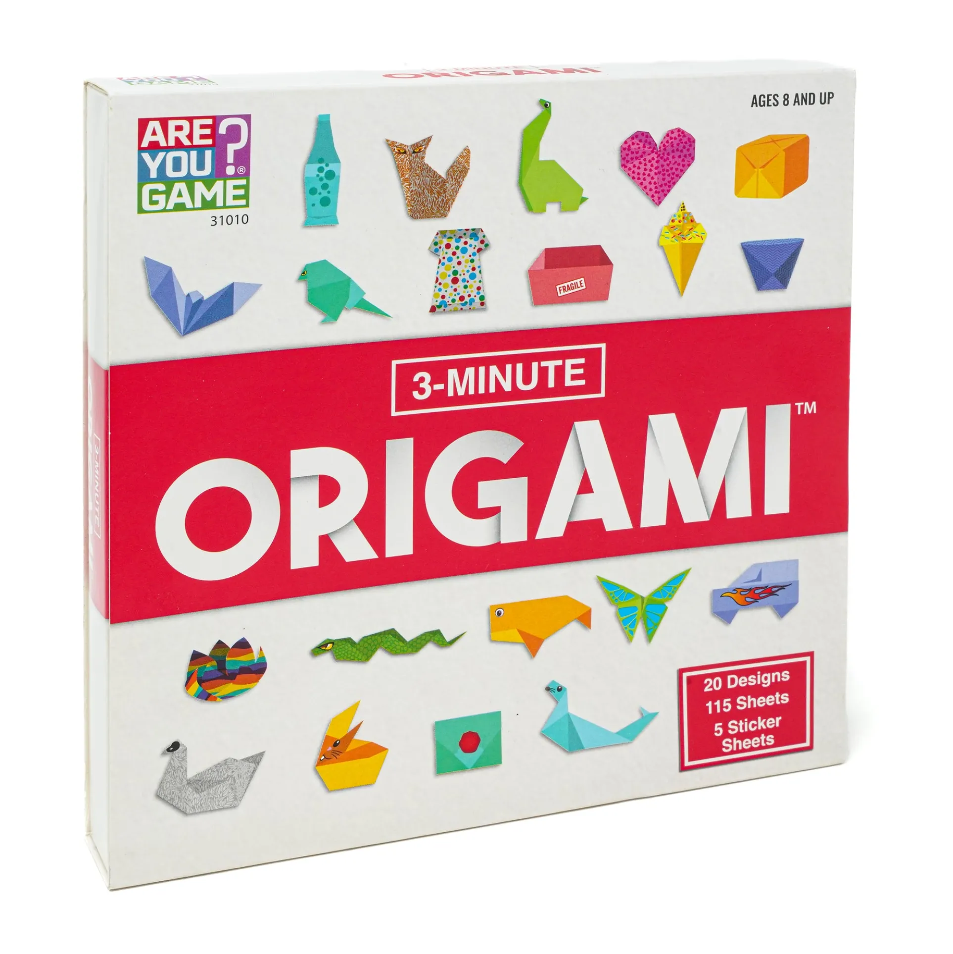 3-Minute Origami: Quick-Fold Paper Magic Kit