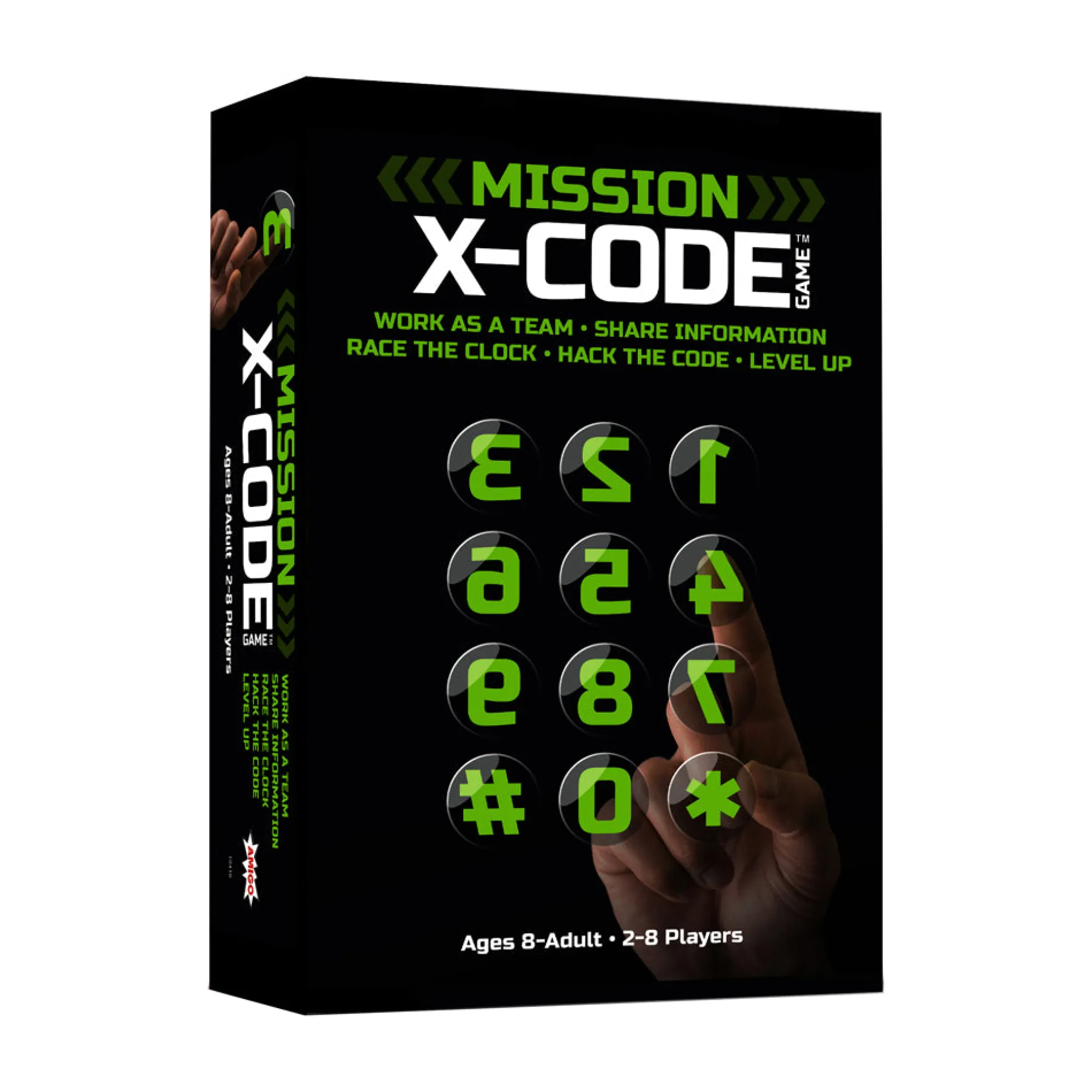 Mission X-Code Cooperative Board Game by Amigo