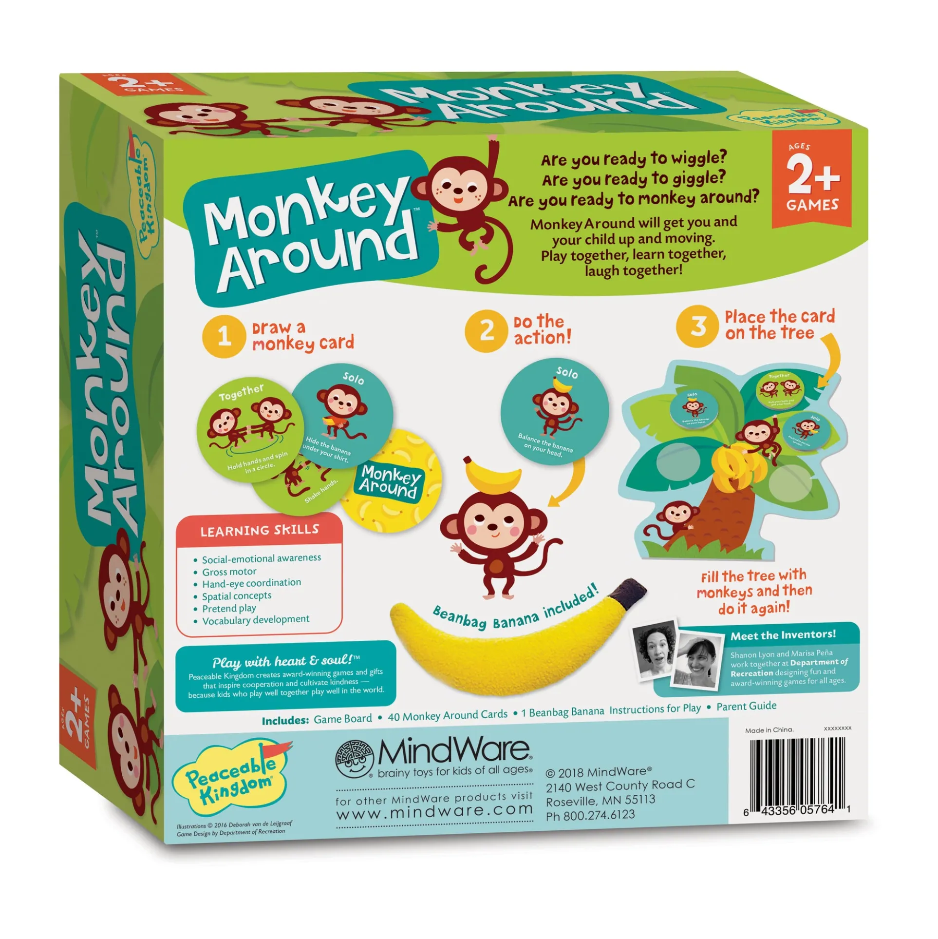 Monkey Around Toddler Movement Game