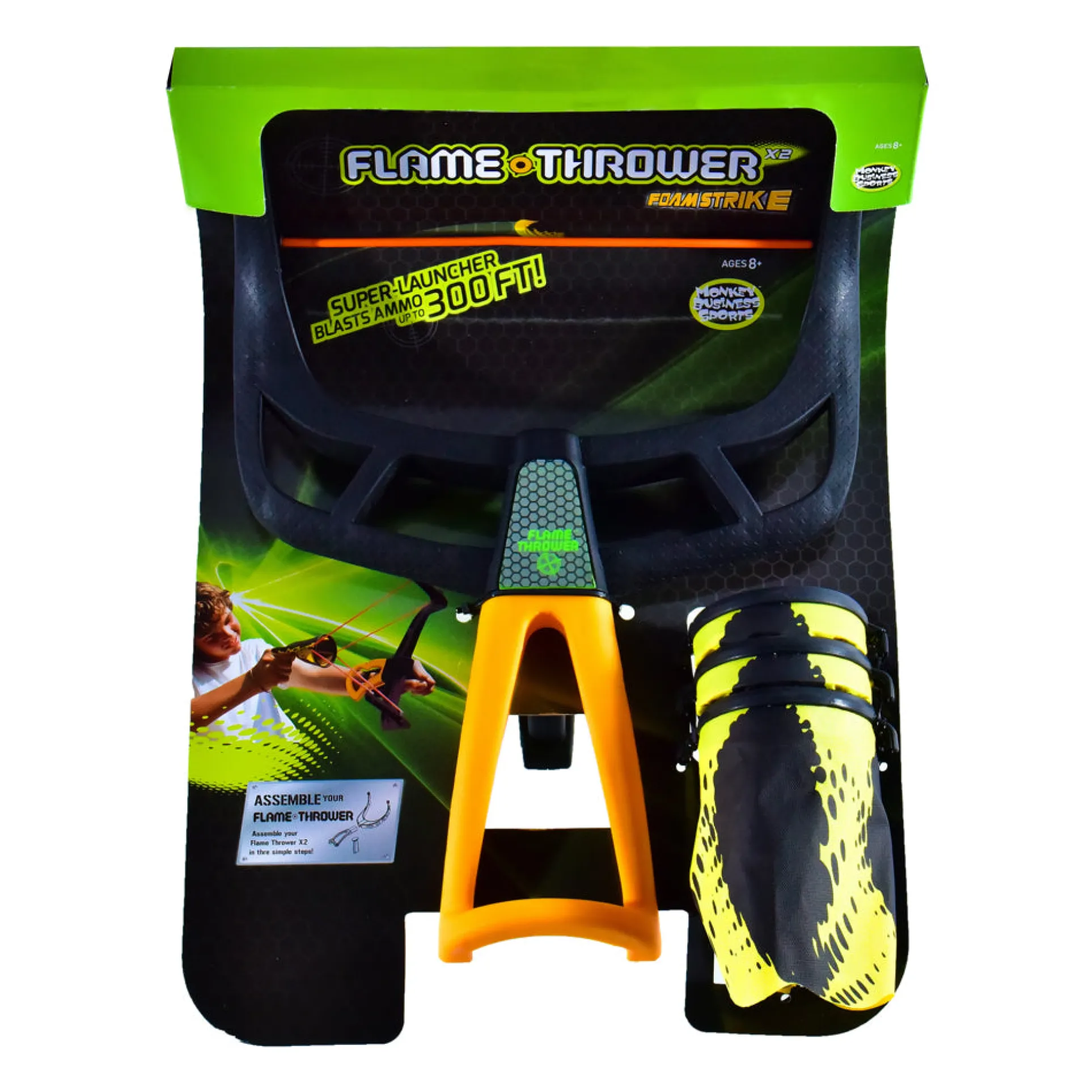 Monkey Business Sports FoamStrike Flame Thrower X2 - Turbine Blaster