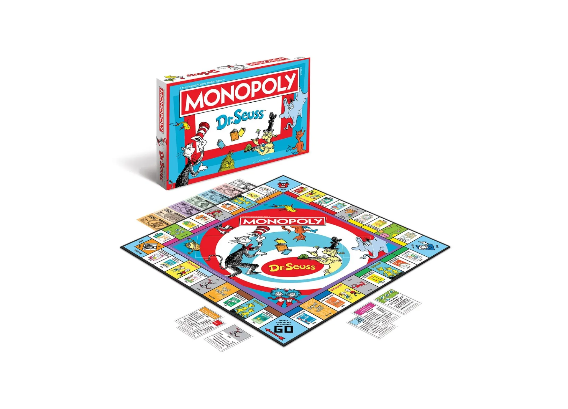 MONOPOLY®: Dr. Seuss Edition – Classic Family Board Game