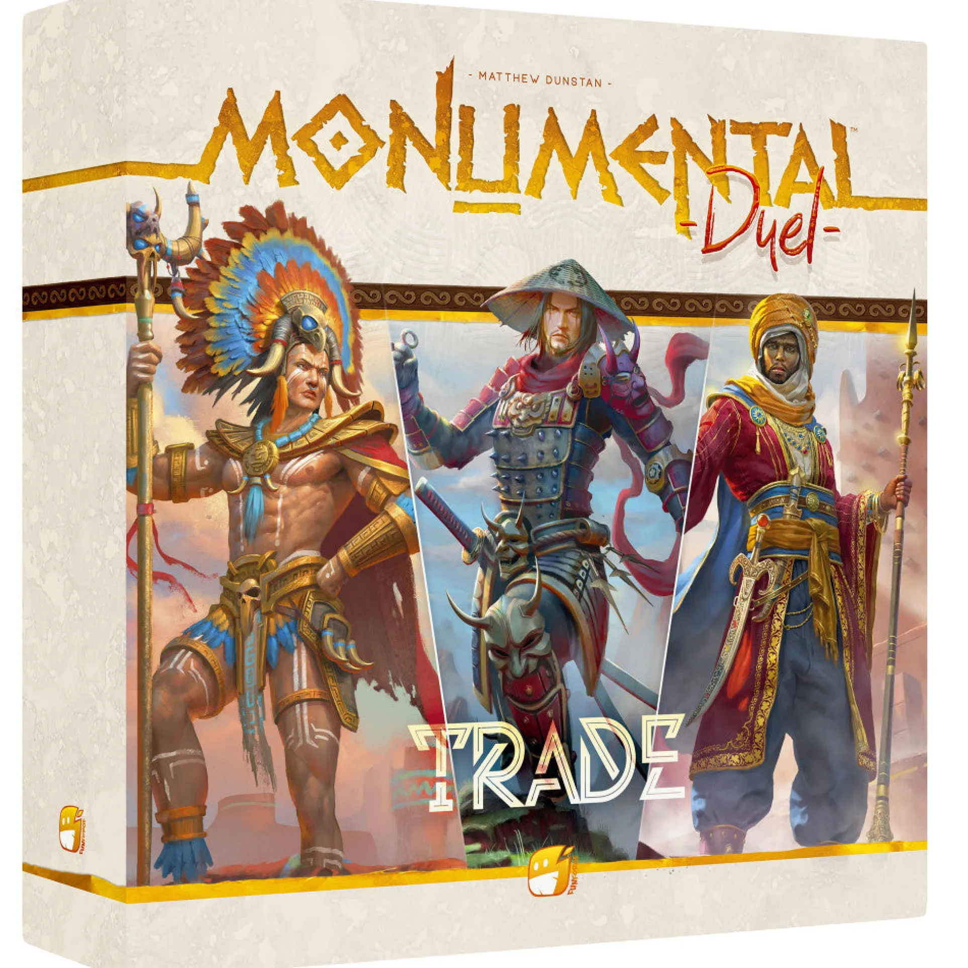 Monumental Duel: Trade - Epic Civilization Board Game for Two