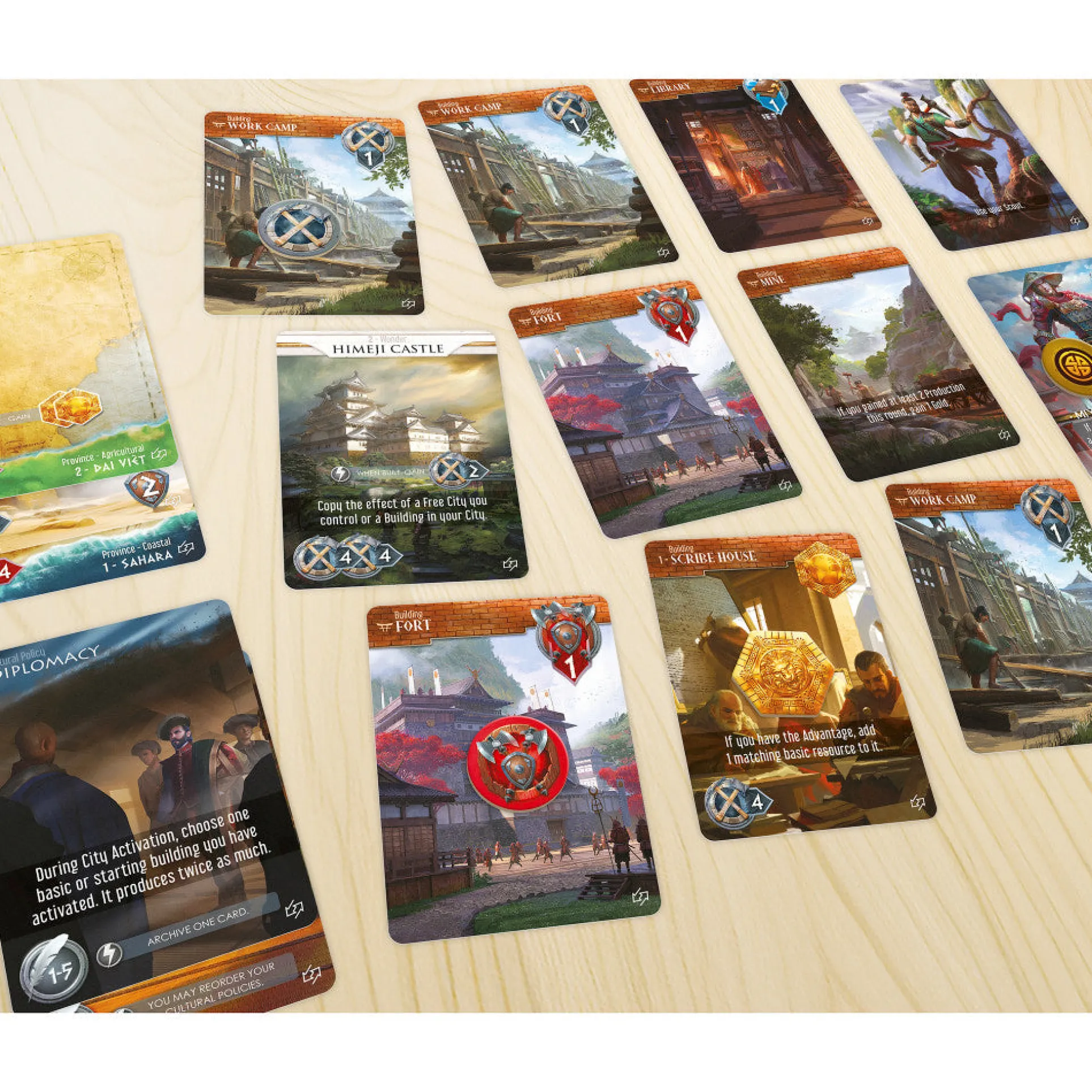 Monumental Duel: Trade - Epic Civilization Board Game for Two