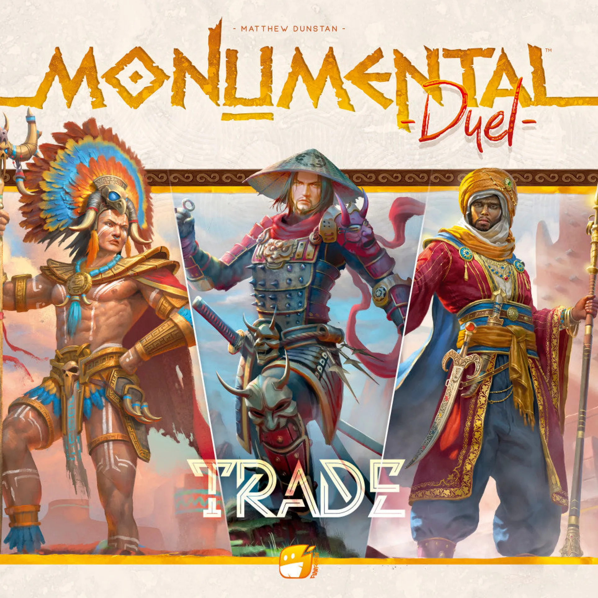 Monumental Duel: Trade - Epic Civilization Board Game for Two