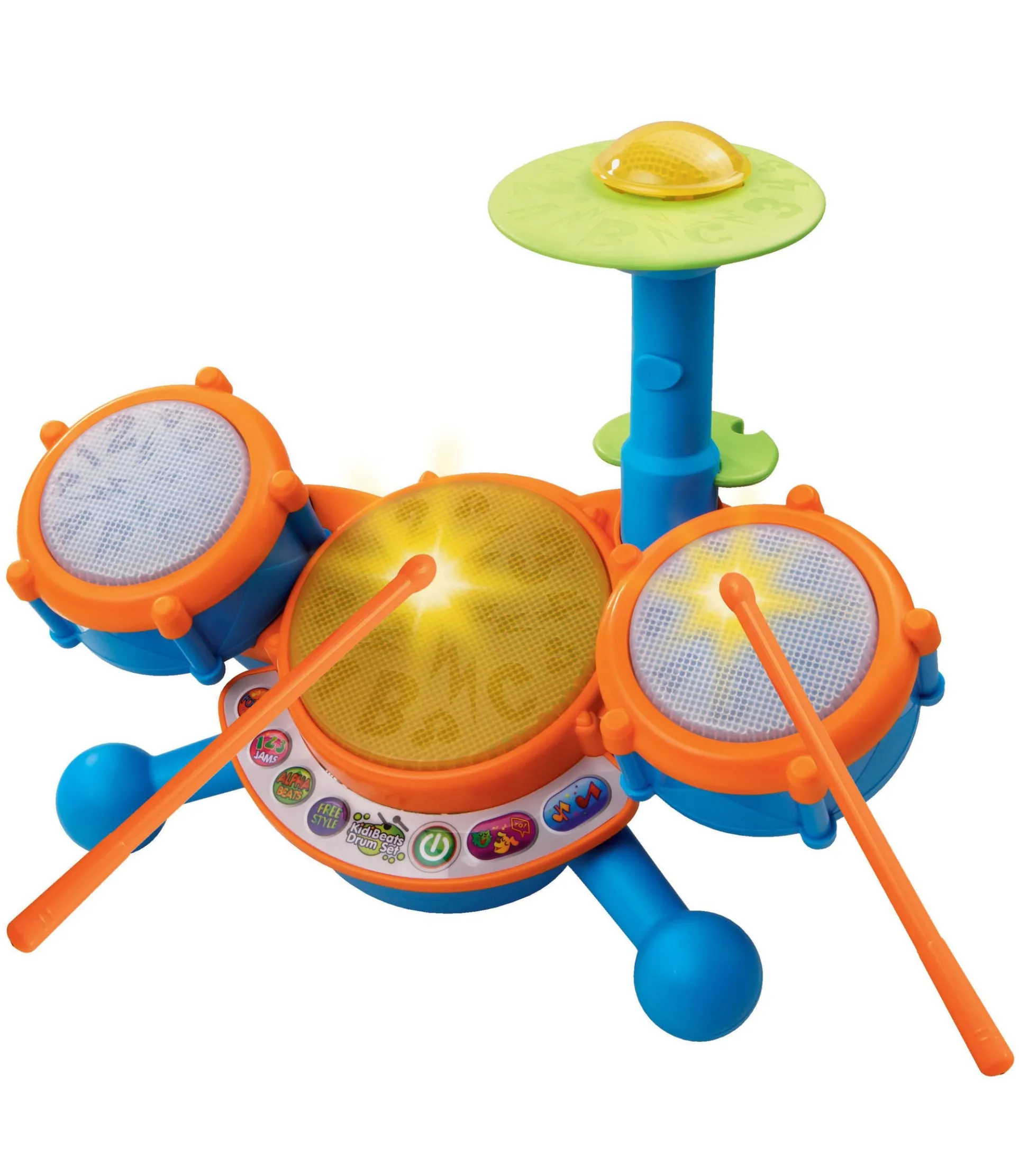 VTech KidiBeats Kids Drum Set with Learning Modes