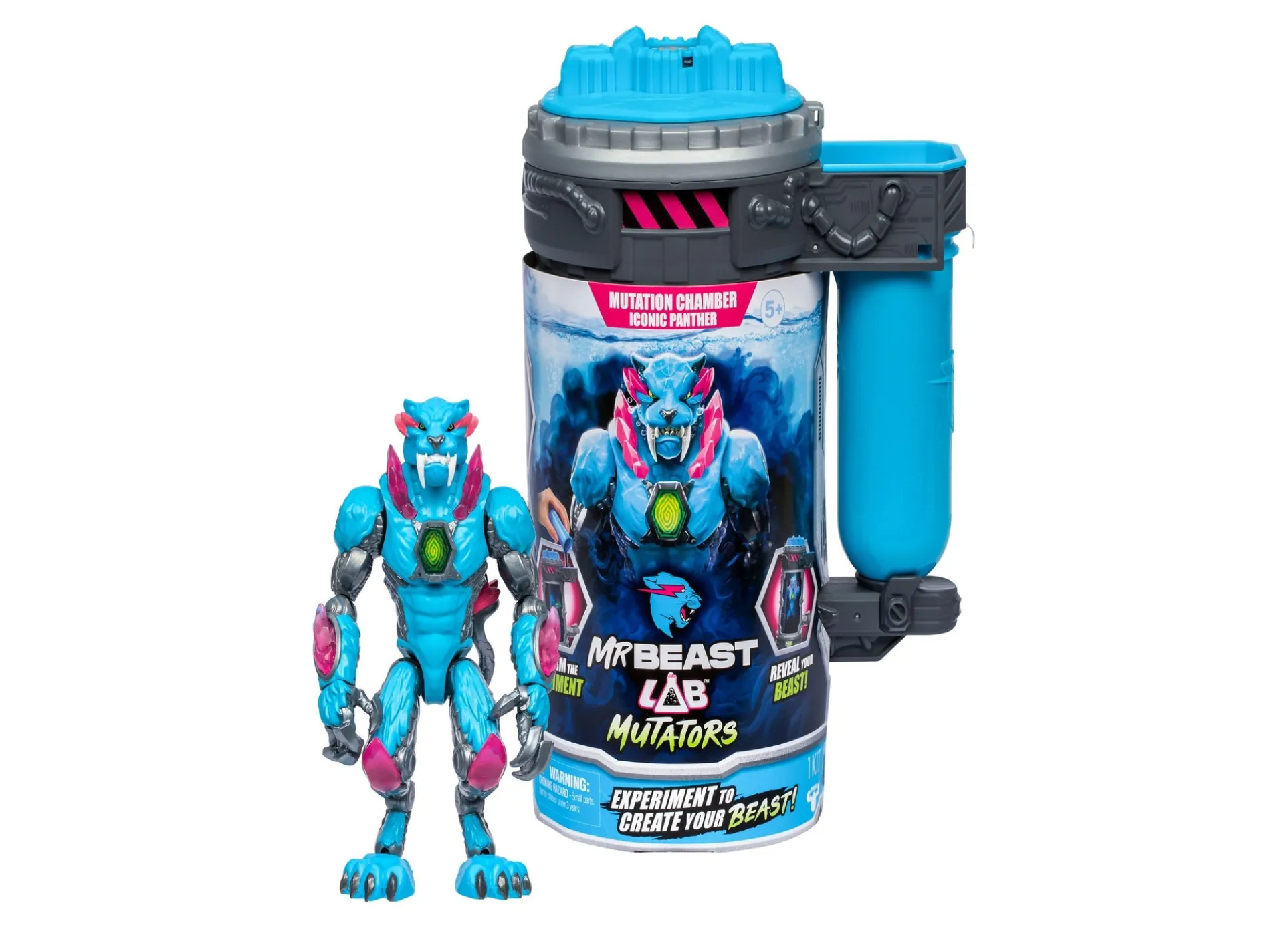 Mr Beast Lab Mutator Iconic Panther Action Figure