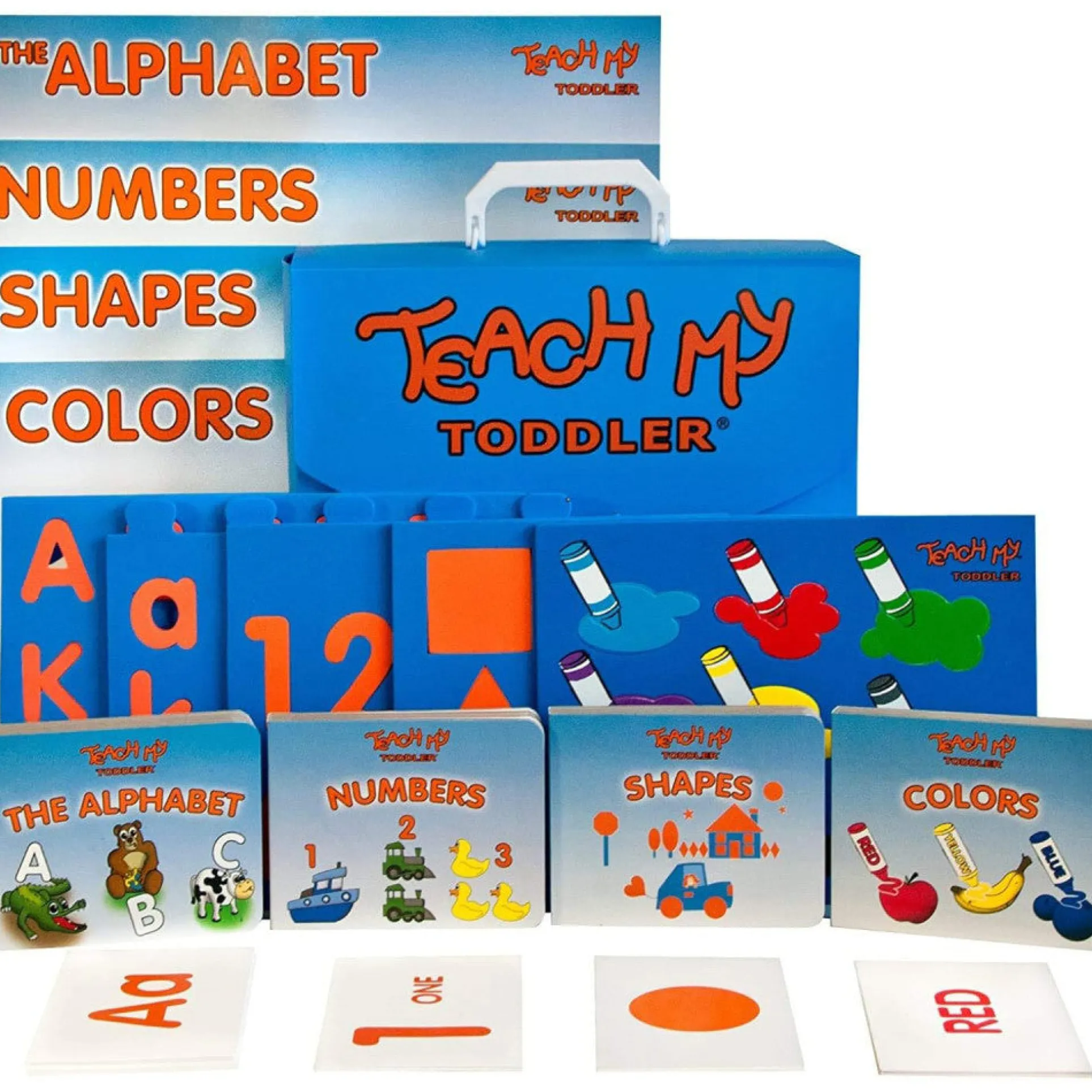 Teach My Toddler Learning Kit - Screen-Free Educational Playset for Alphabet, Numbers, Shapes, Colors