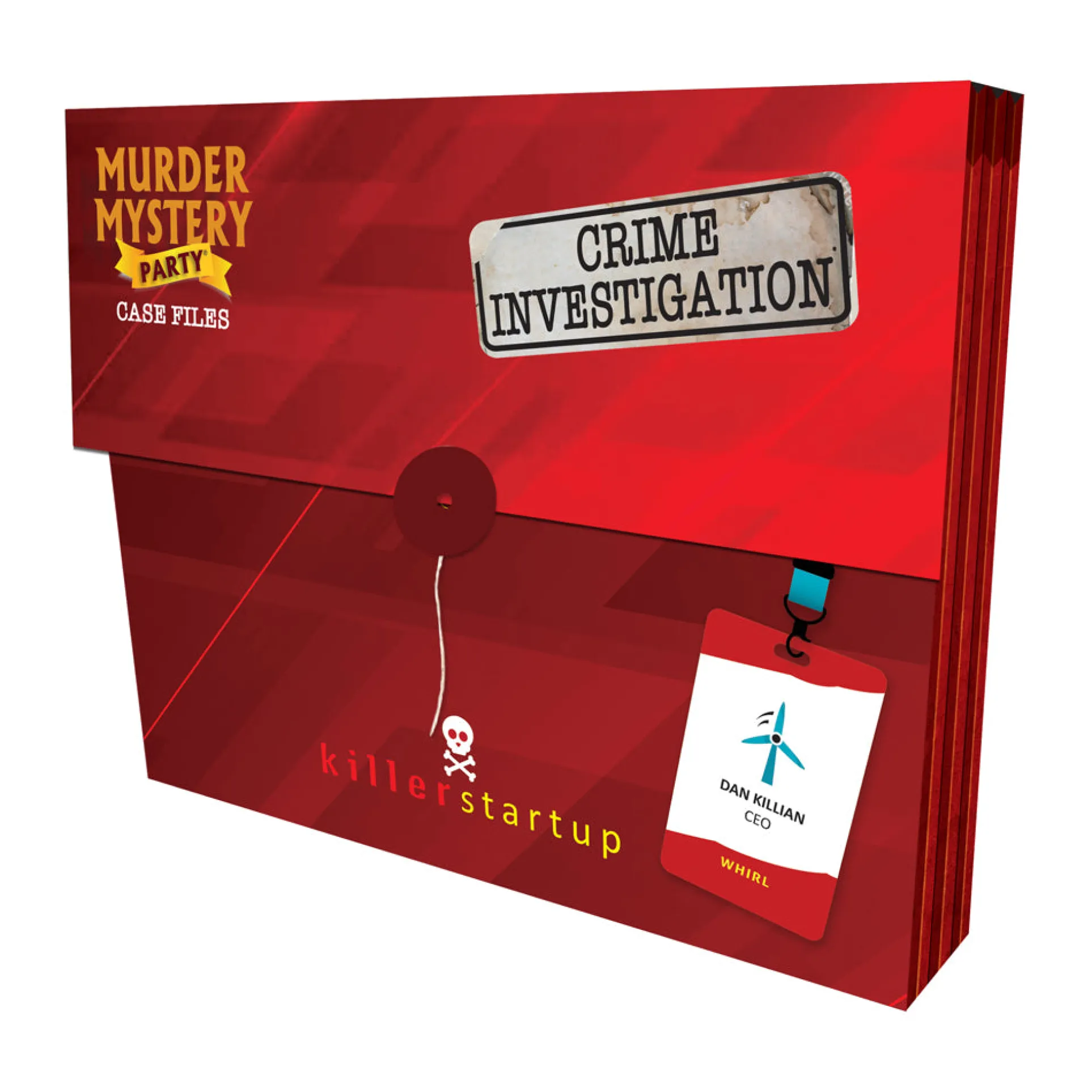 Murder Mystery Party Case Files: Killer Startup Investigation Game