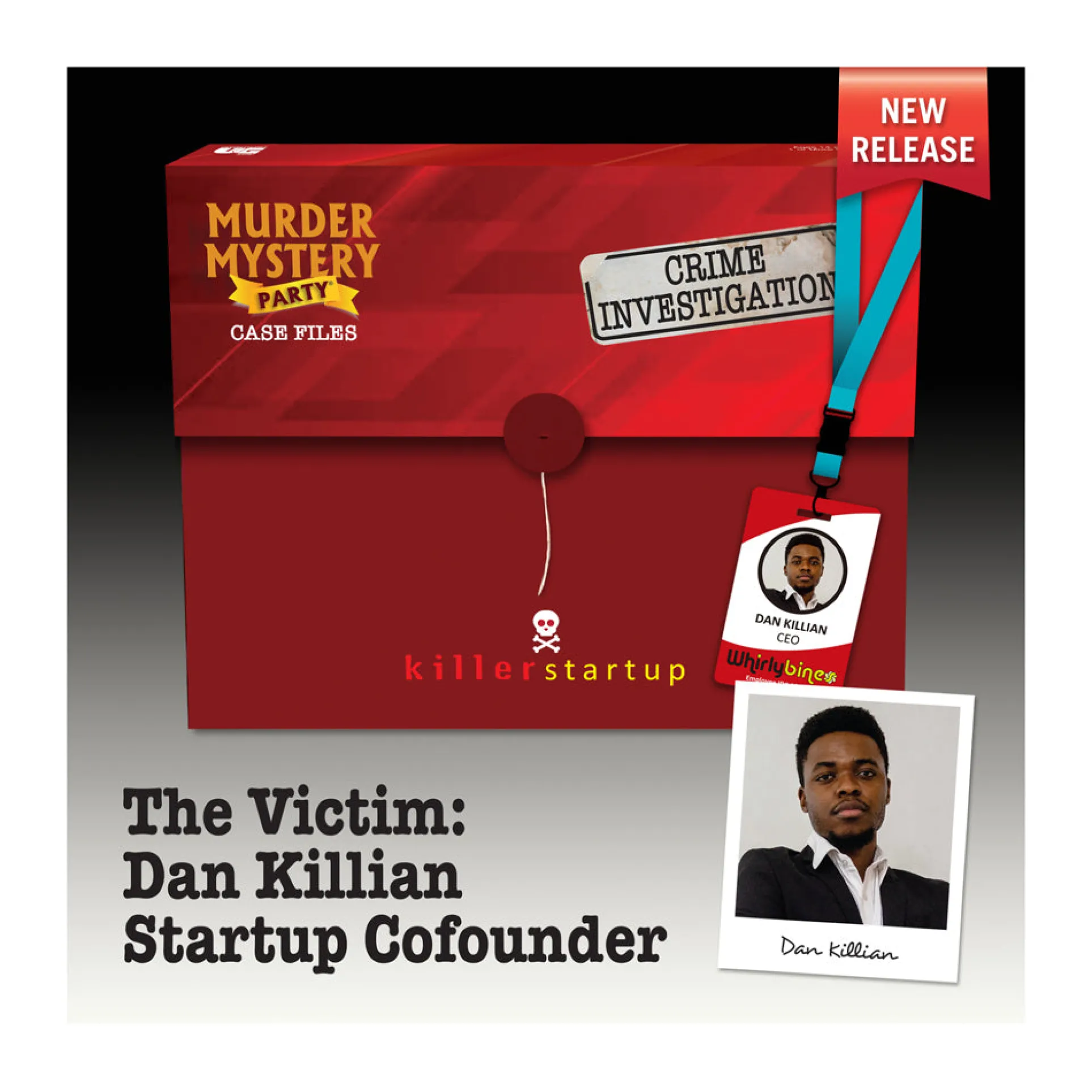 Murder Mystery Party Case Files: Killer Startup Investigation Game