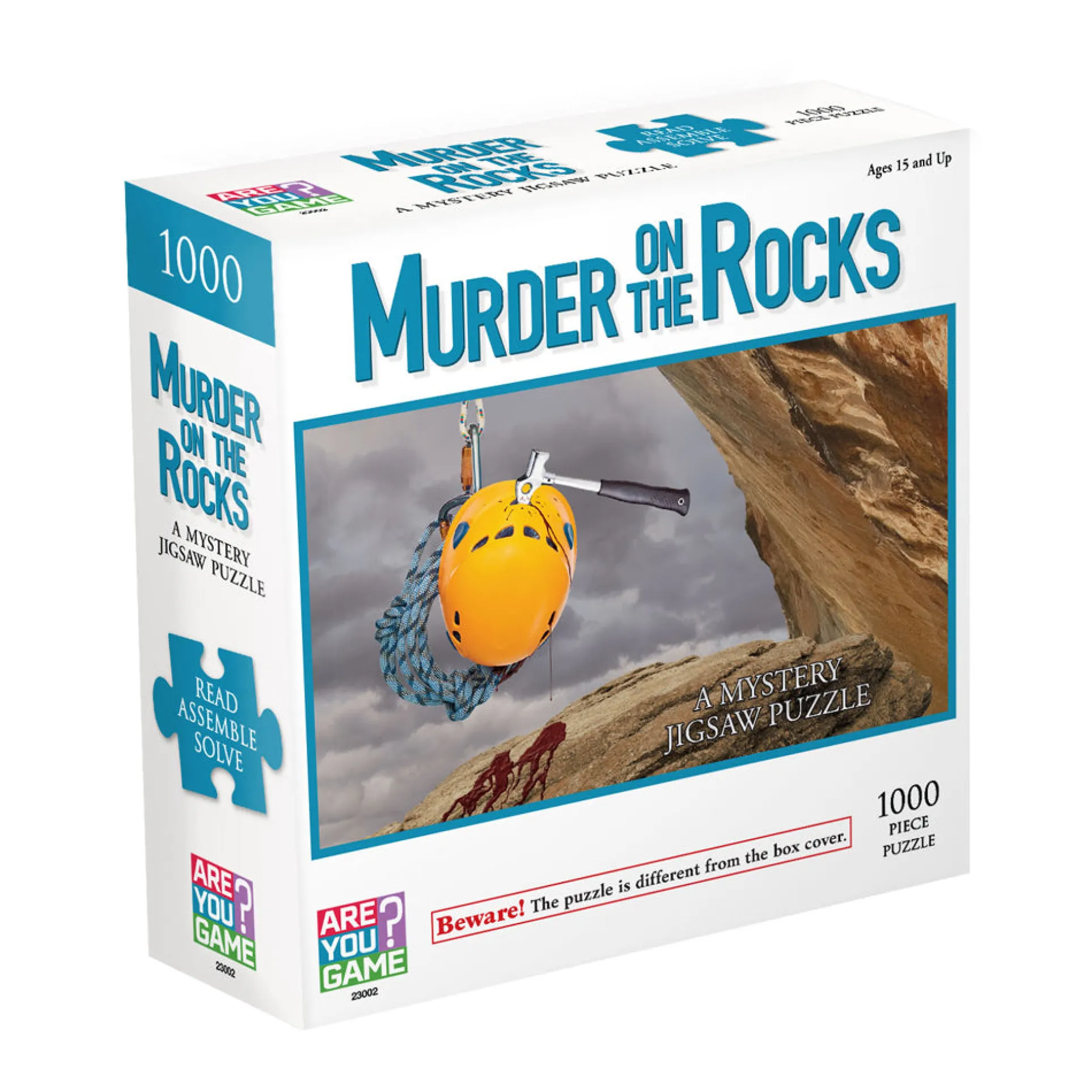 Murder on the Rocks 1000-Piece Mystery Jigsaw Puzzle