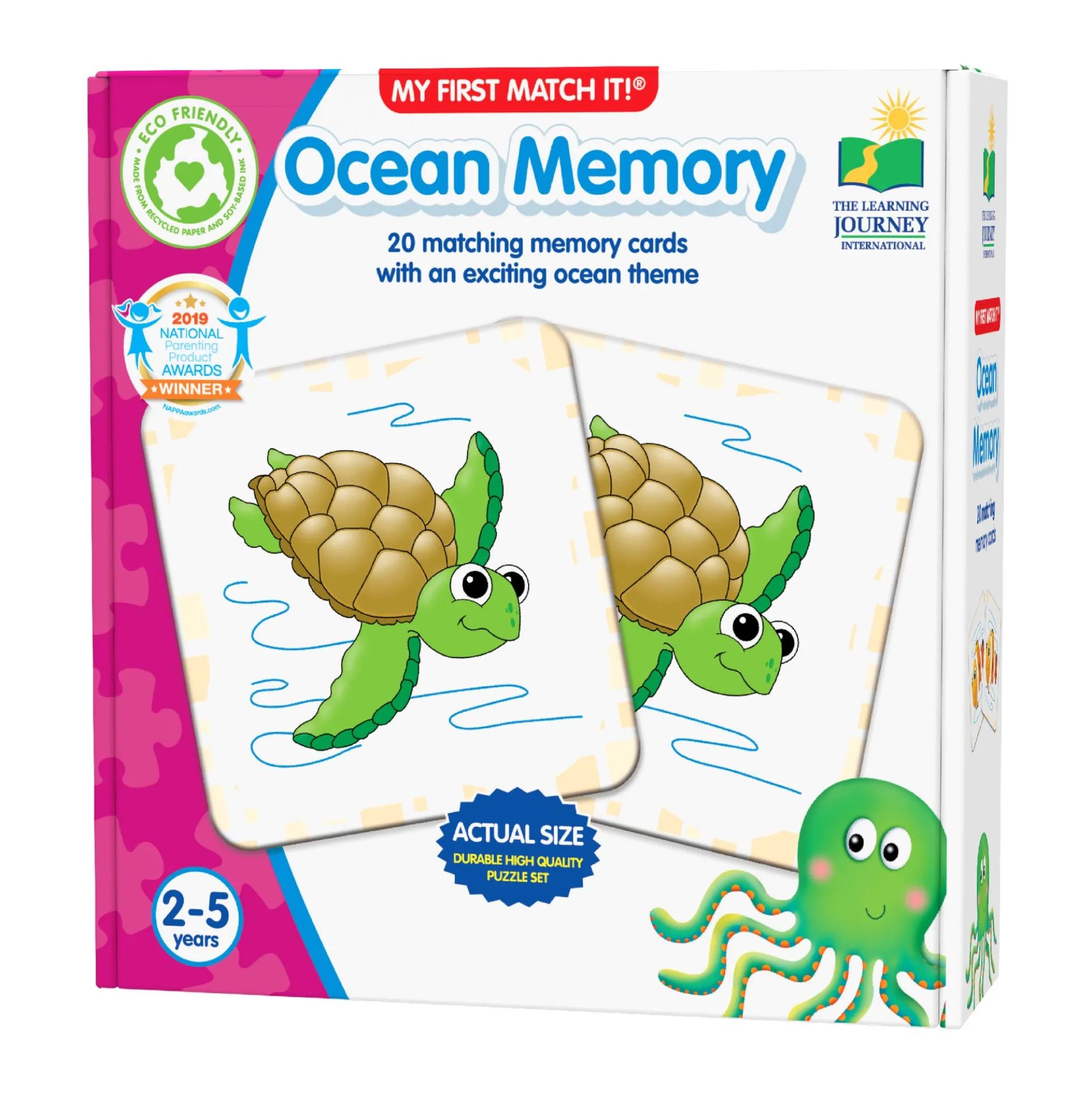 My First Match It! Ocean Memory - Toddler Matching Game