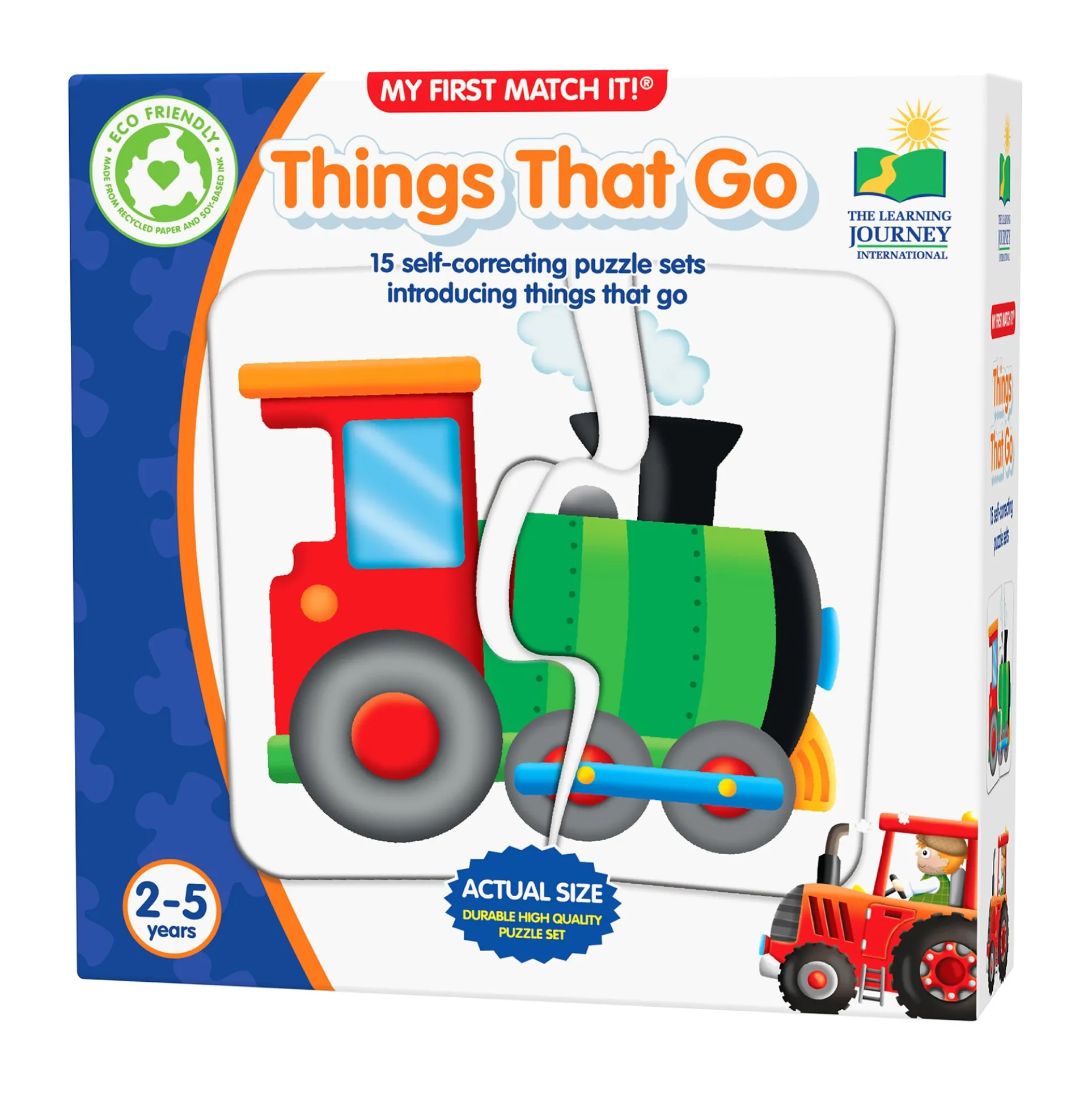 My First Match It! - Things That Go - Vibrant Puzzle Game