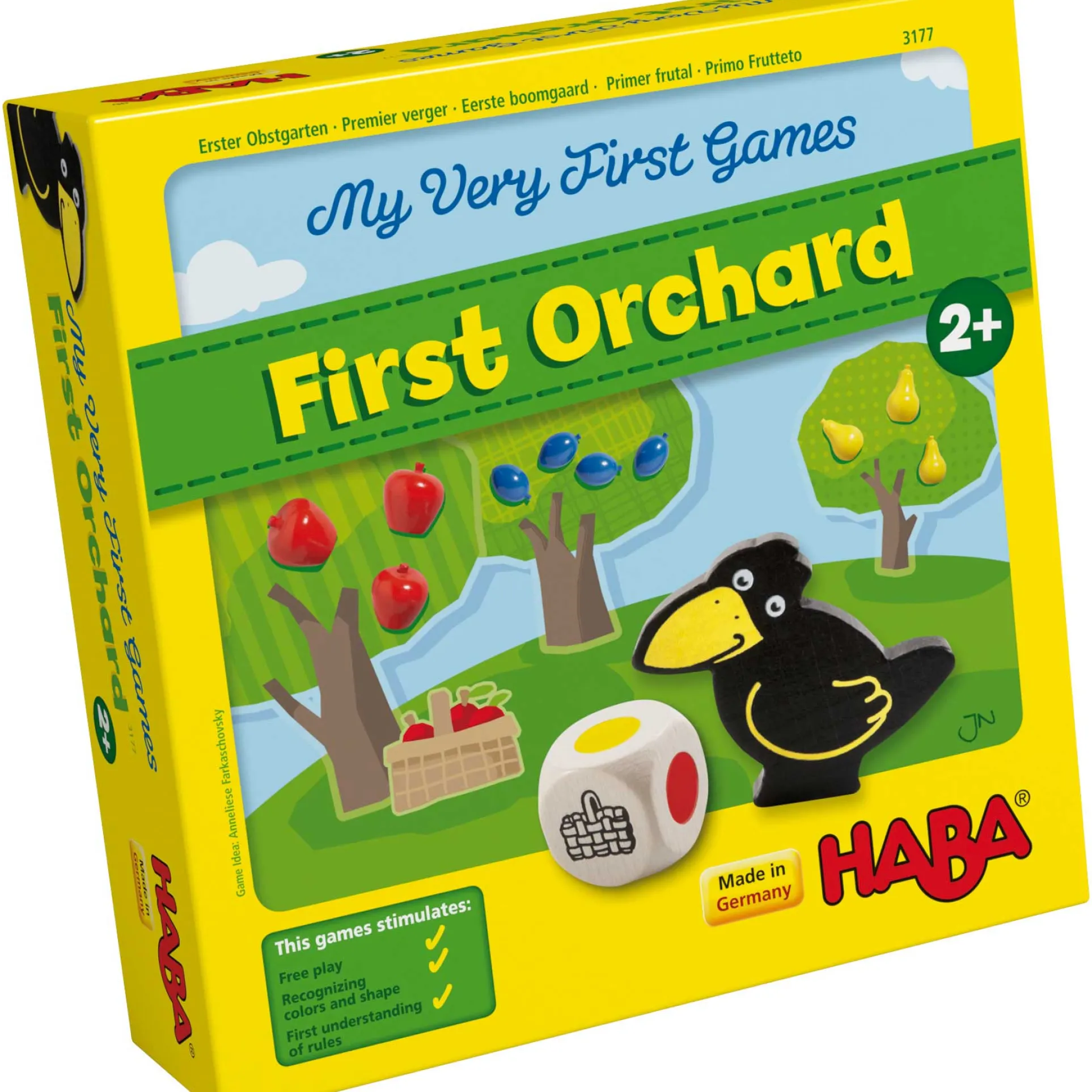 My Very First Games - First Orchard - Cooperative Board Game for Toddlers