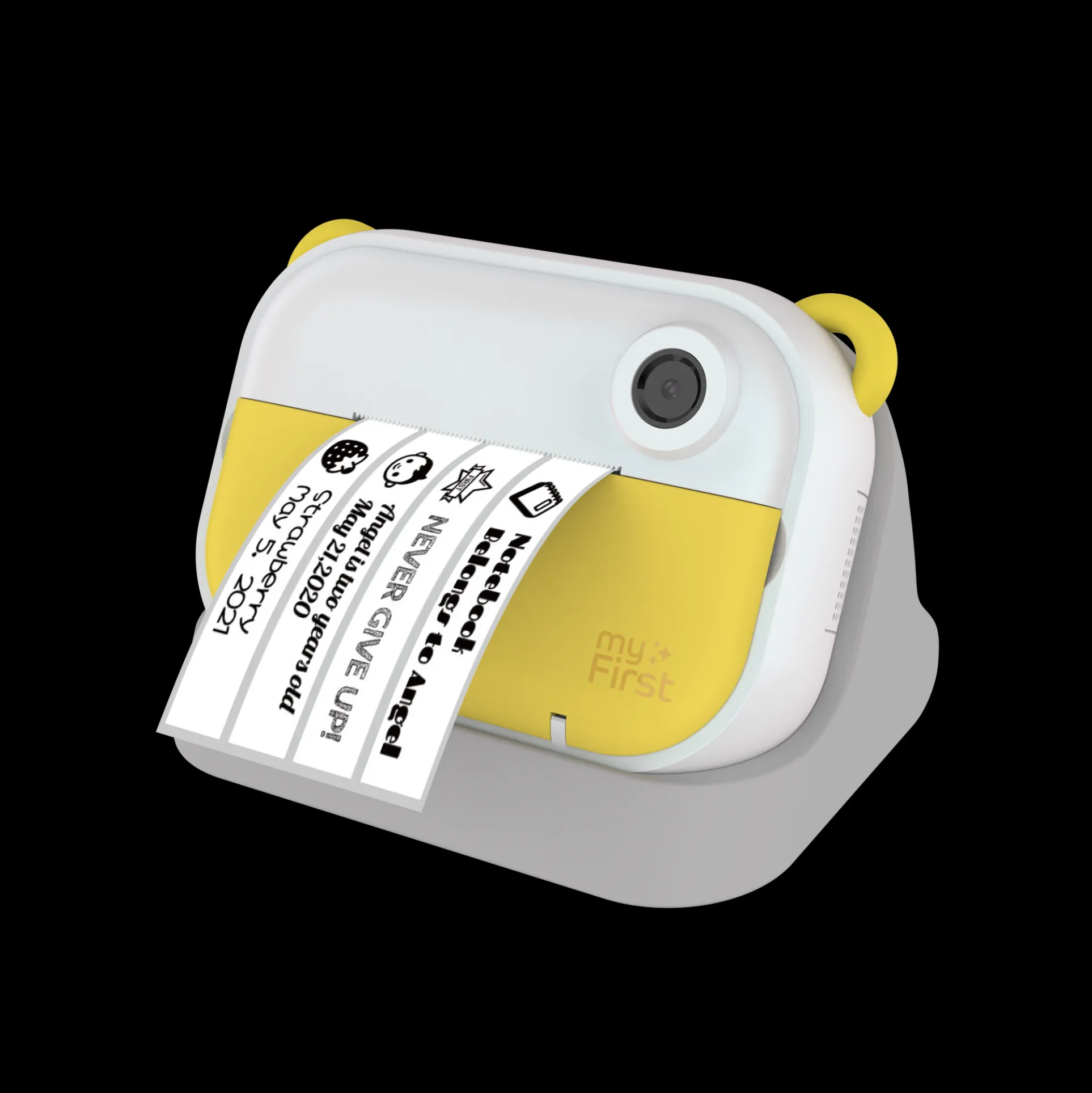 myFirst Camera Insta Wi - Instant Fun Print Camera for Kids, Yellow