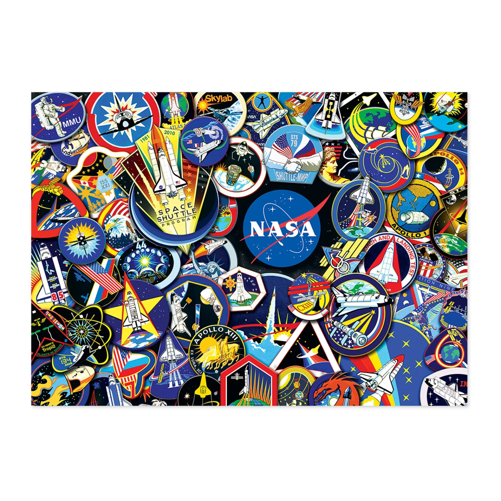 NASA - The Space Missions: 1000-Piece Puzzle Extravaganza