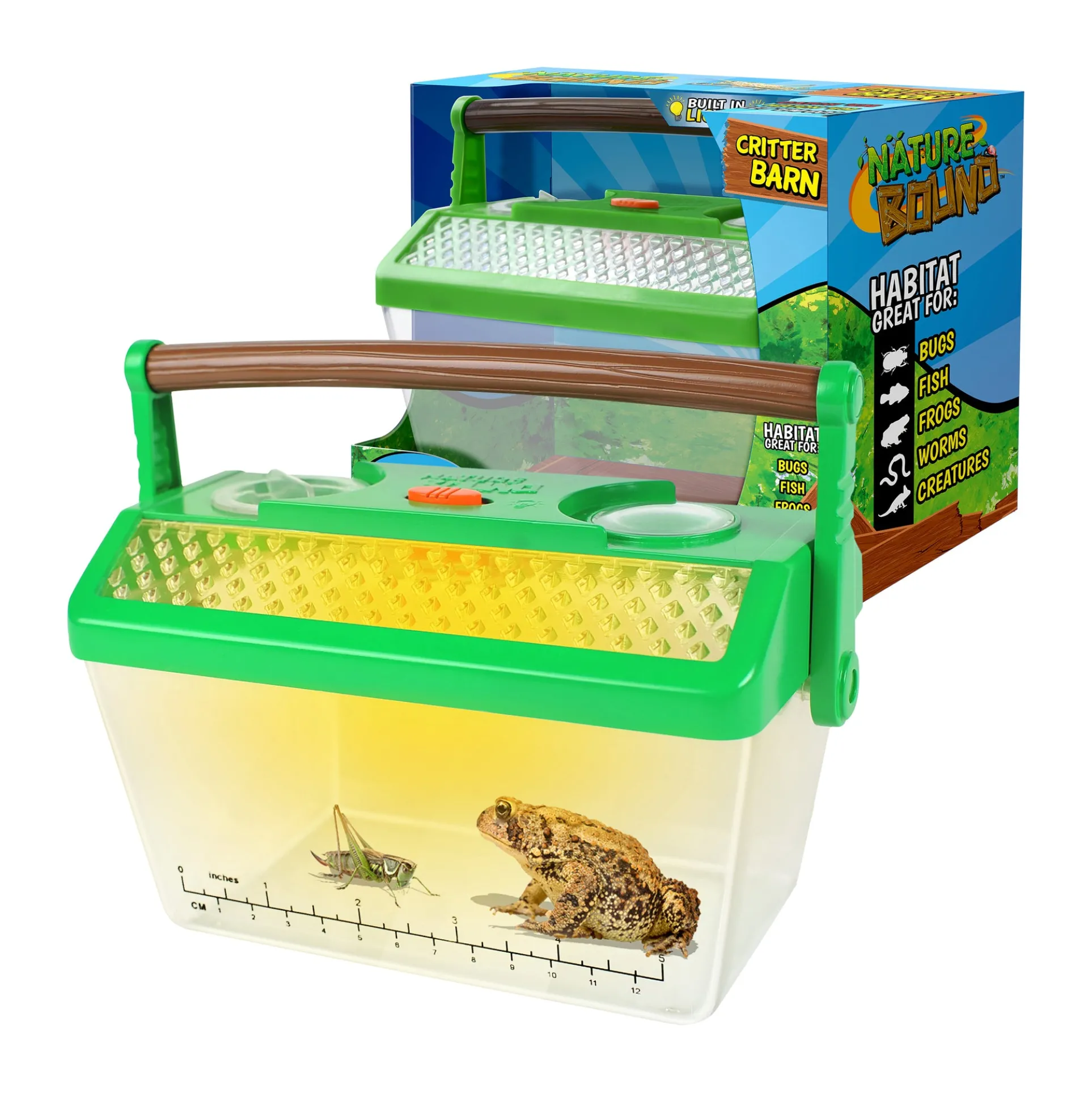 Nature Bound Bug Catcher Critter Barn Habitat with Built-in Light