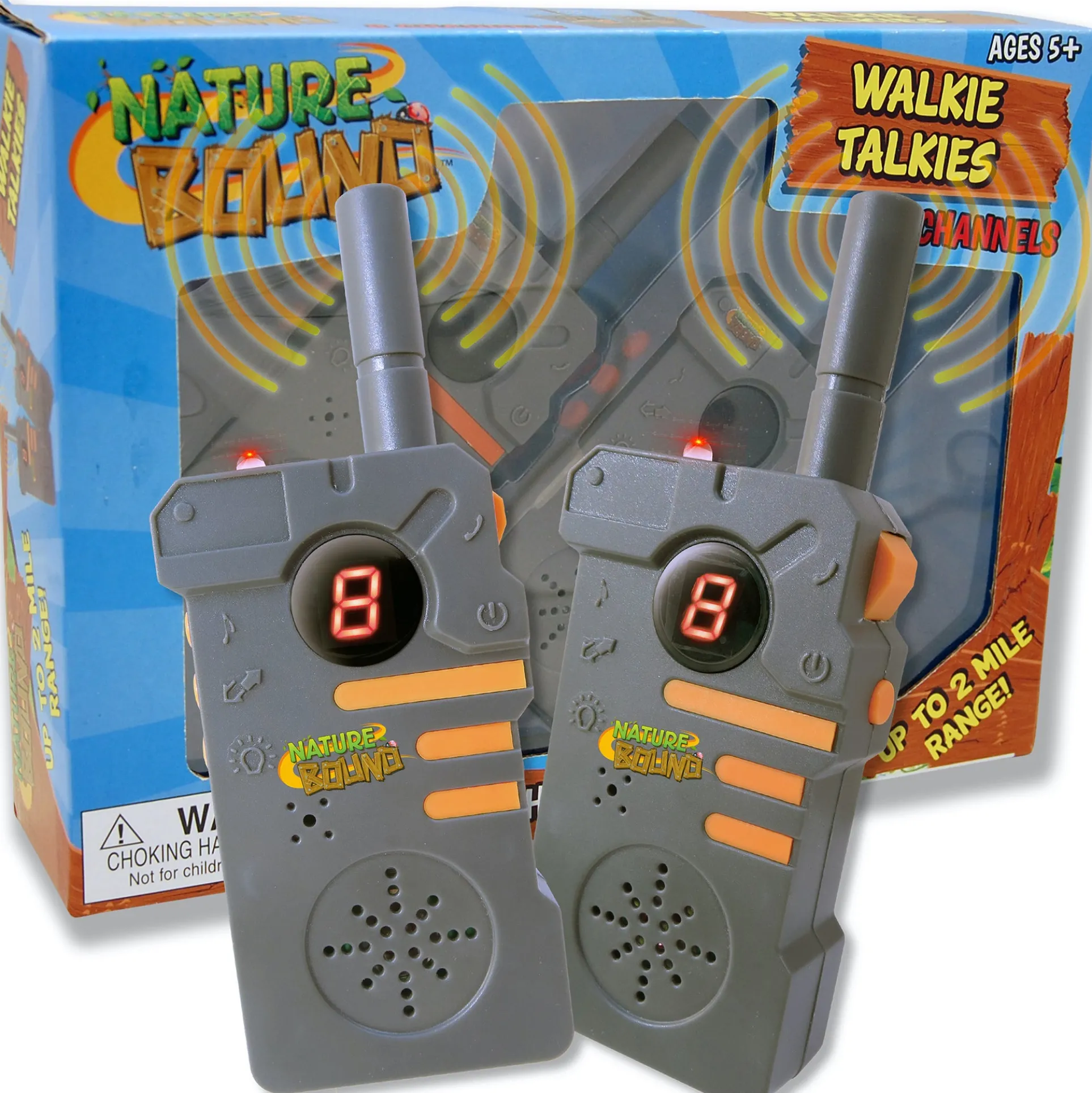 Nature Bound Walkie Talkies for Kids - Outdoor Adventure Set