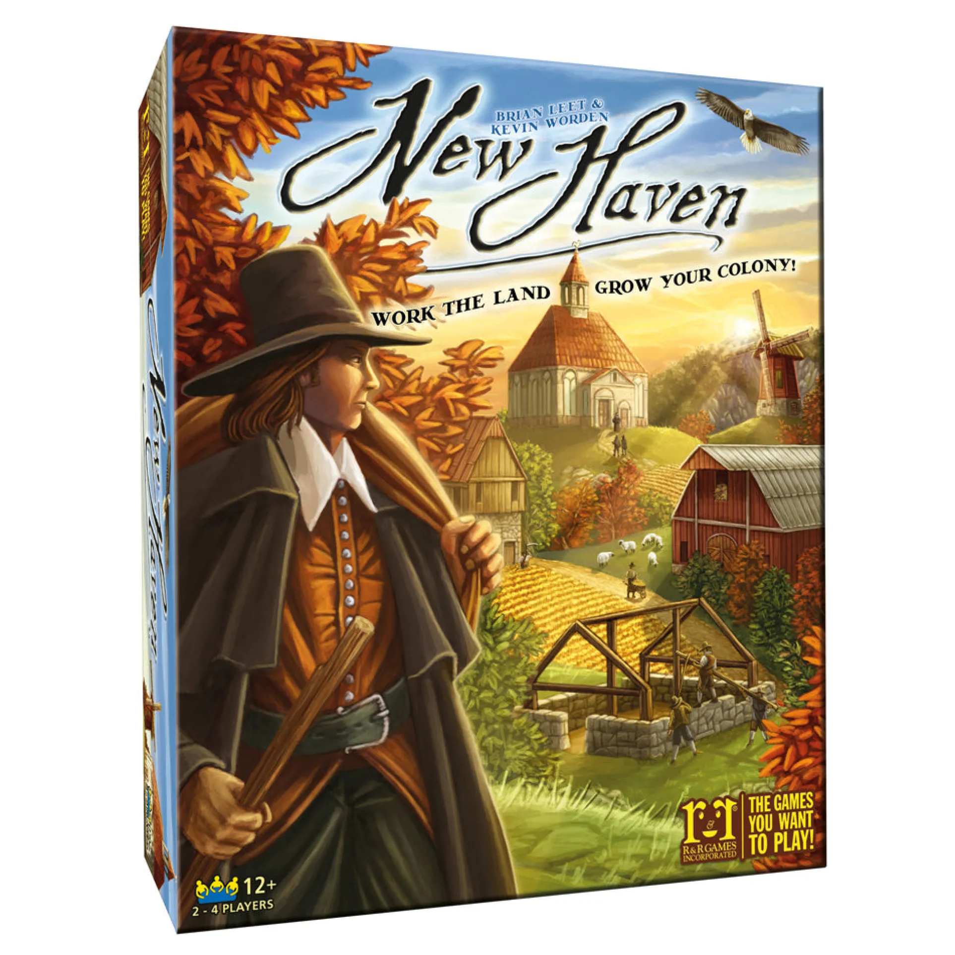 New Haven Strategic Building Board Game by R&R Games