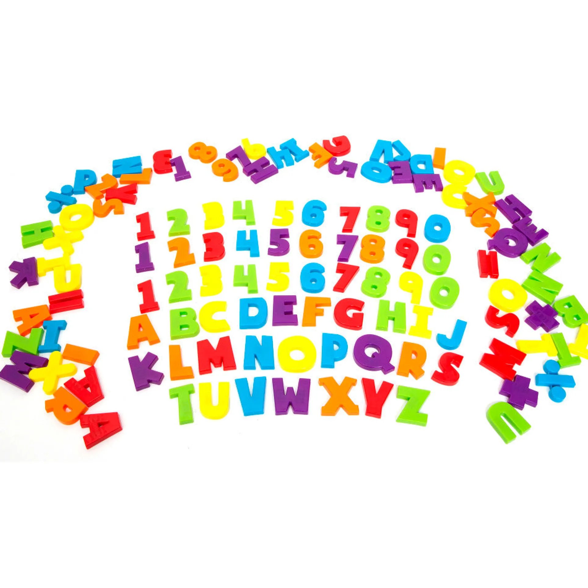 Boley Magnetic Alphabet & Number Set - 120pc Colorful Learning Playset for Kids Age 3+