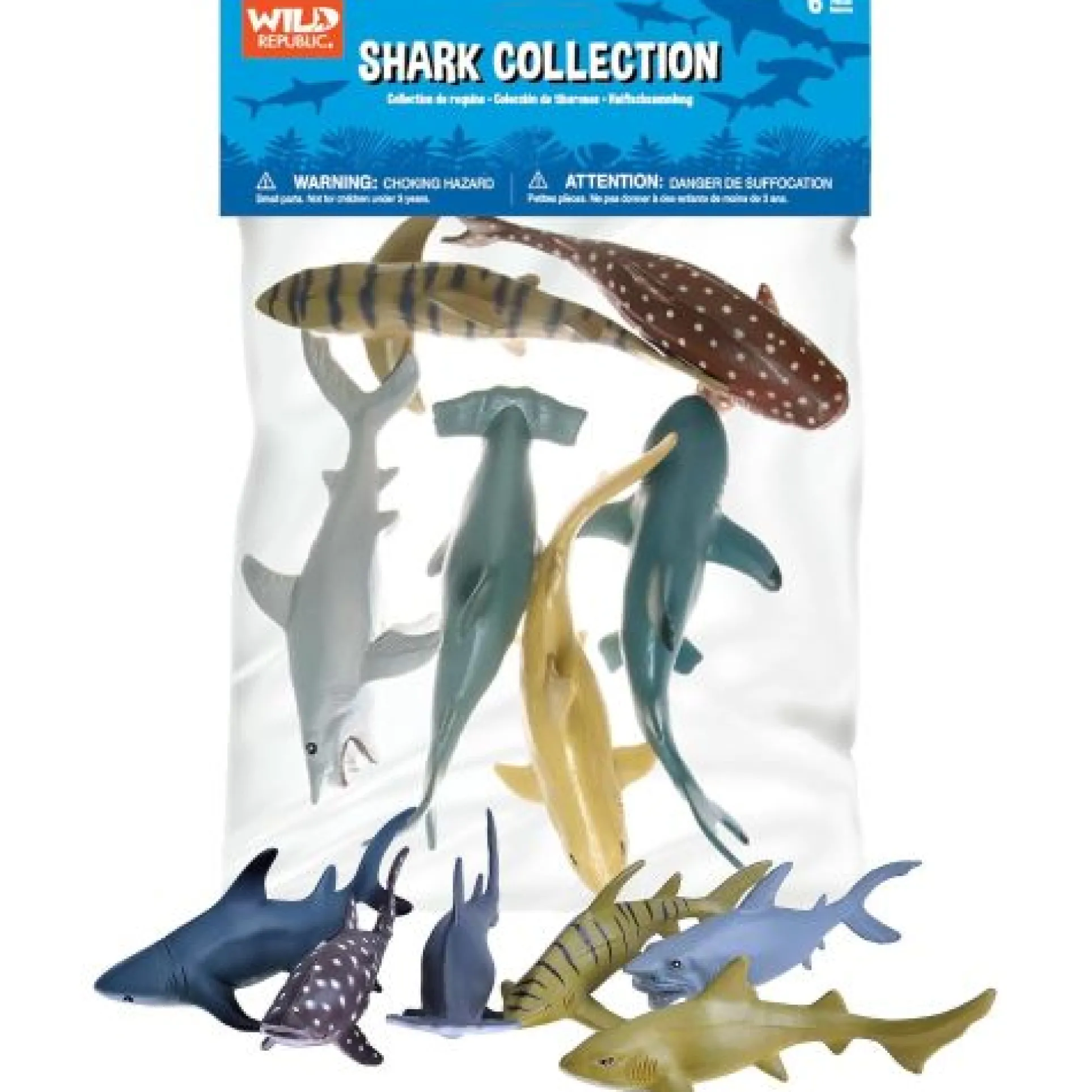 Wild Republic Aquatic Adventure Shark Polybag
