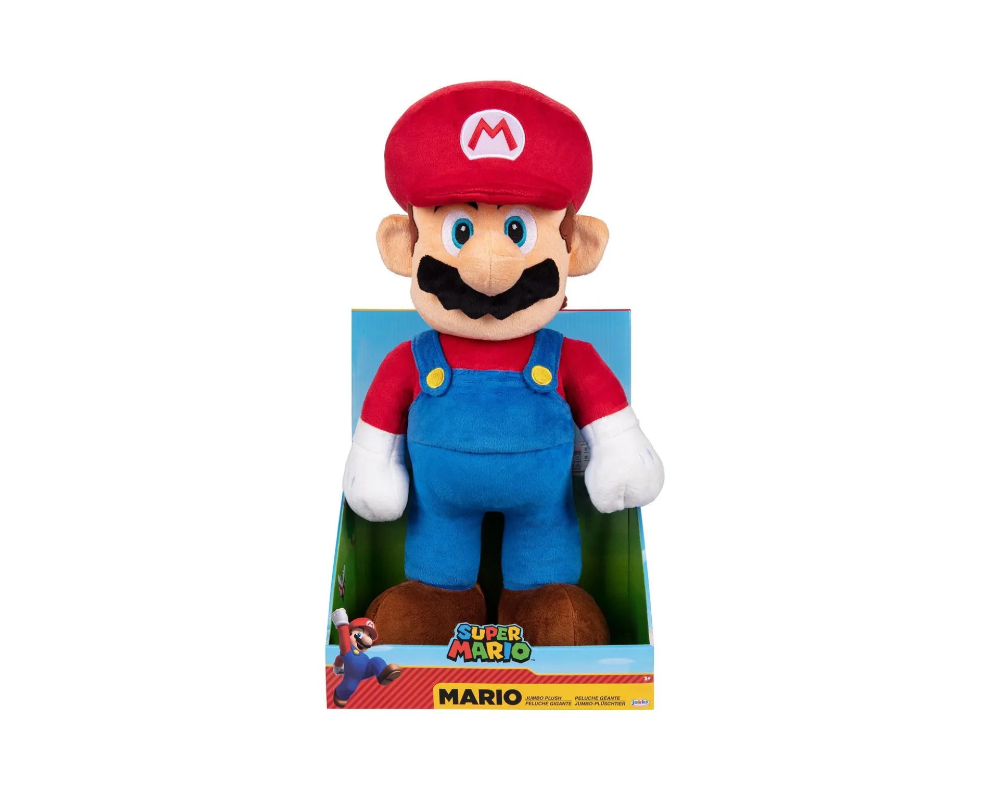 Nintendo Jumbo Plush Mario - Cuddly Hero Adventure