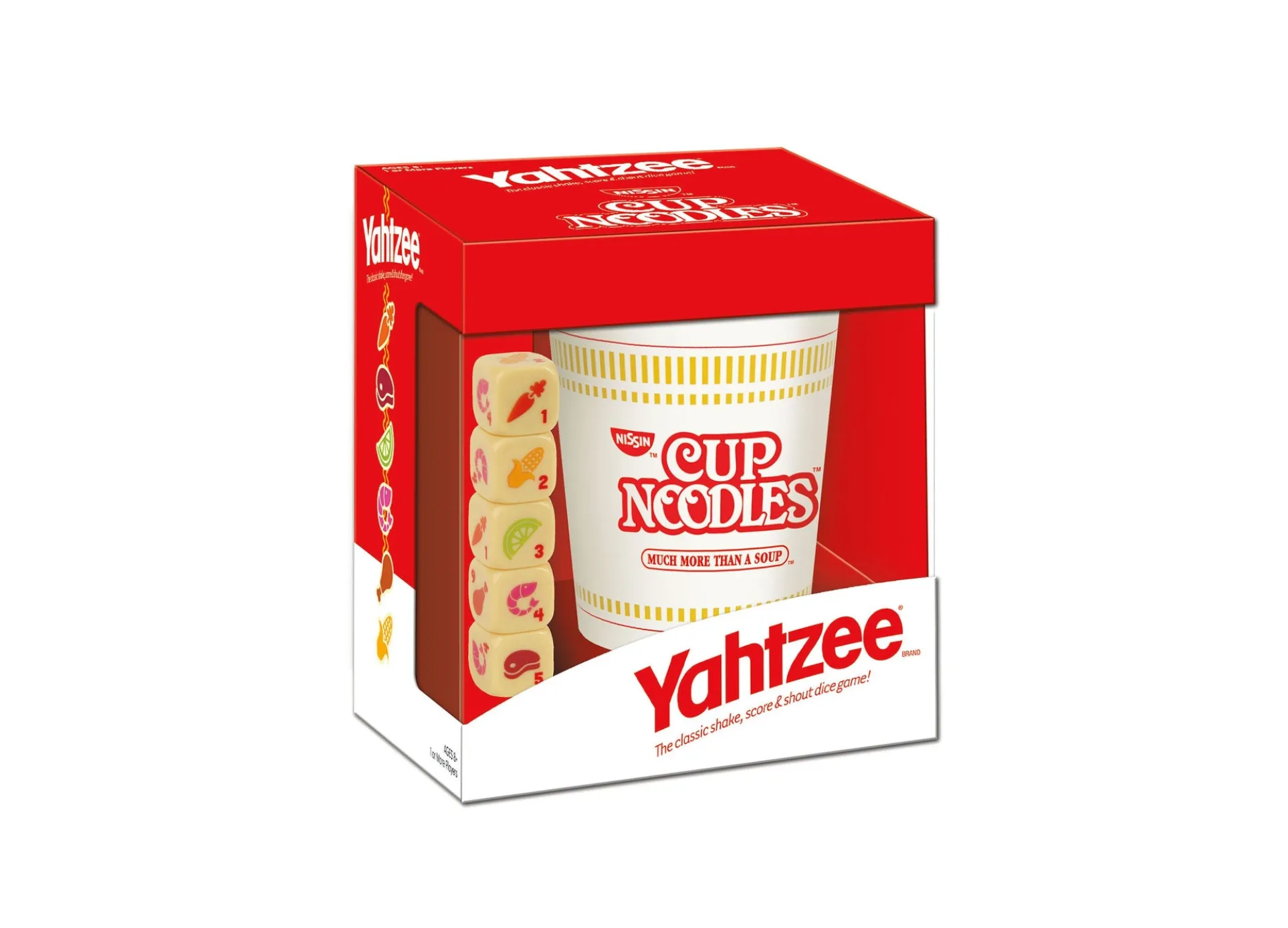 Nissin Cup Noodles Yahtzee Dice Game by USAopoly