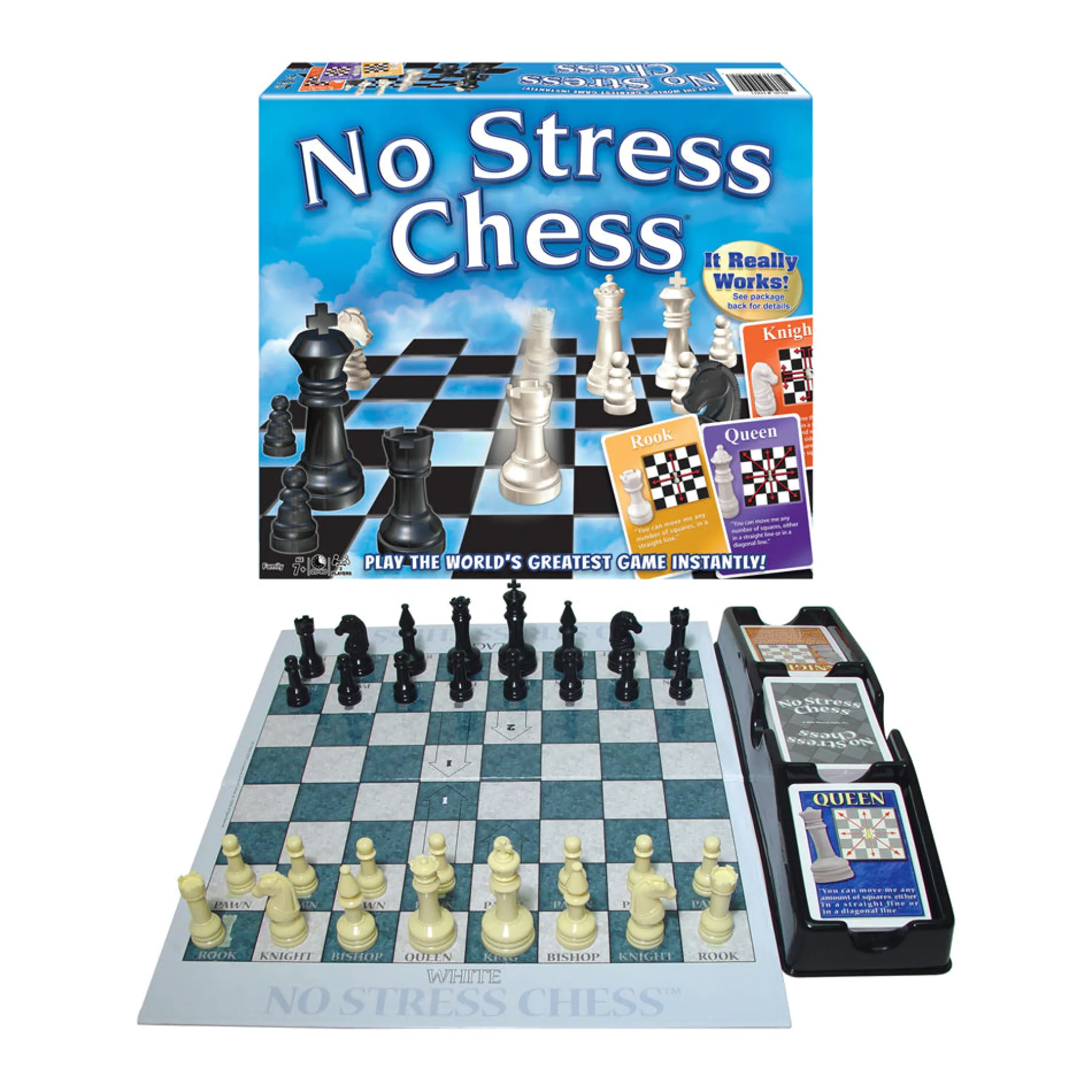 No Stress Chess Educational Board Game by Winning Moves