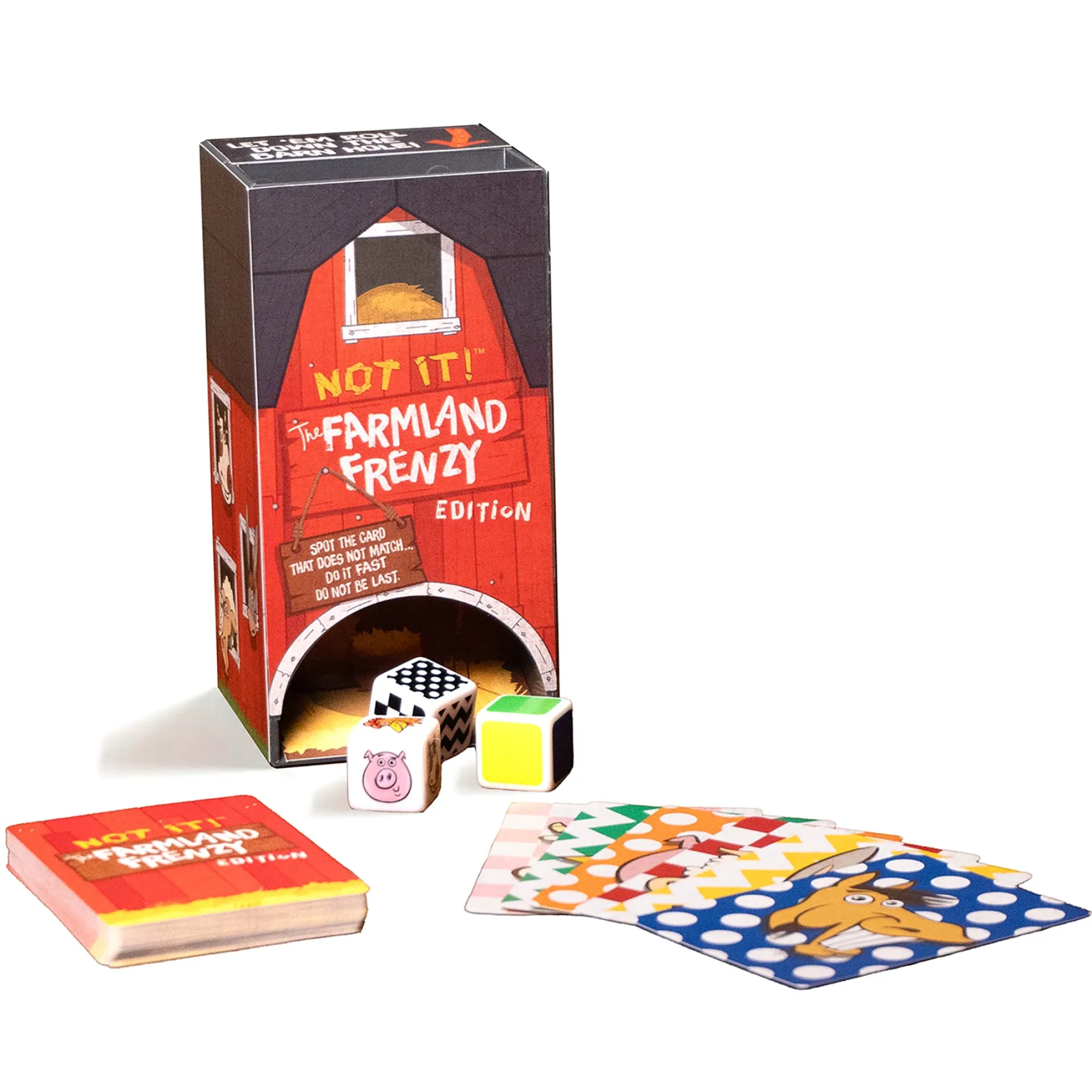 Not It! Farmland Frenzy Animal Matching Card Game