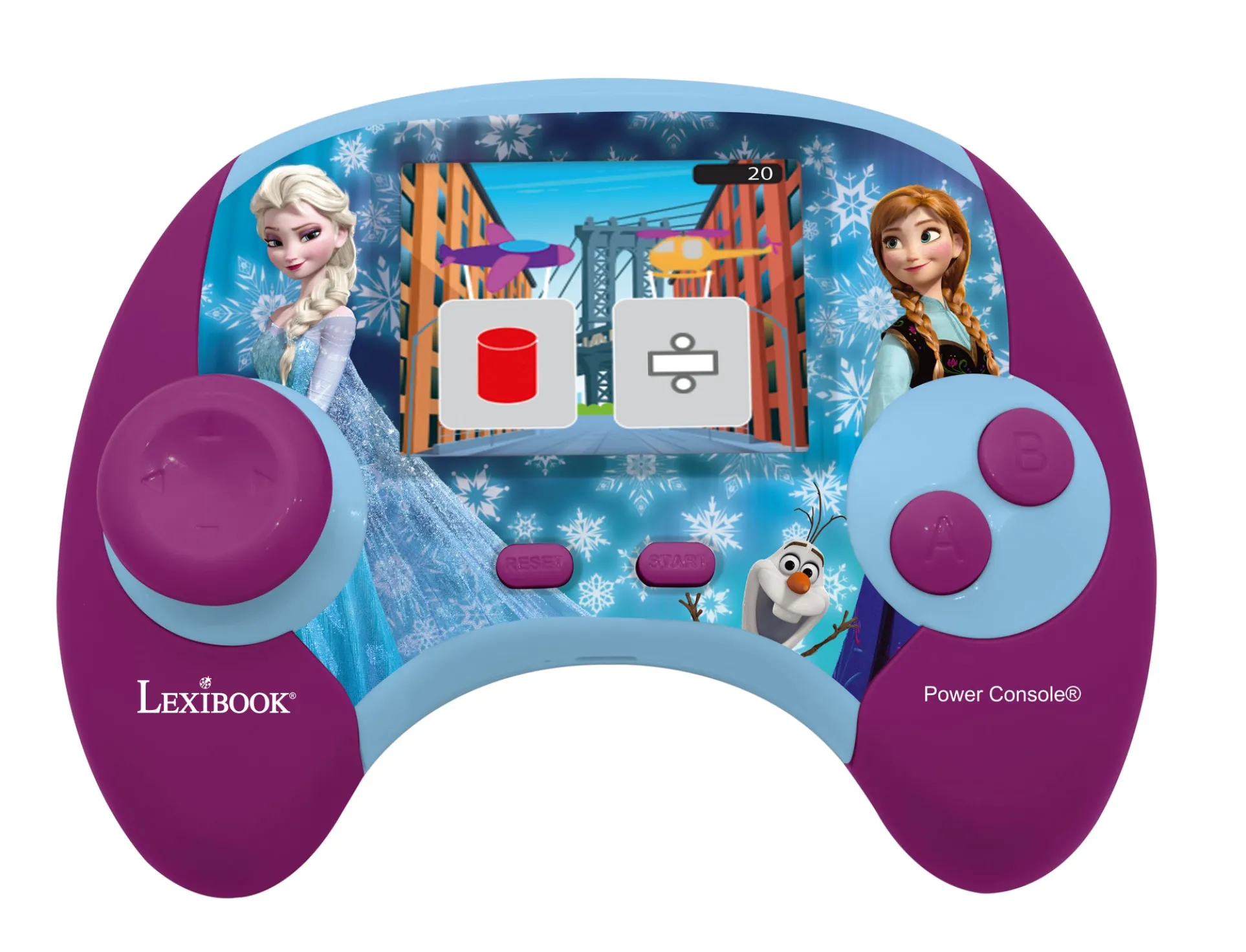 Disney Frozen Educational Handheld Bilingual Console with 100 Activities