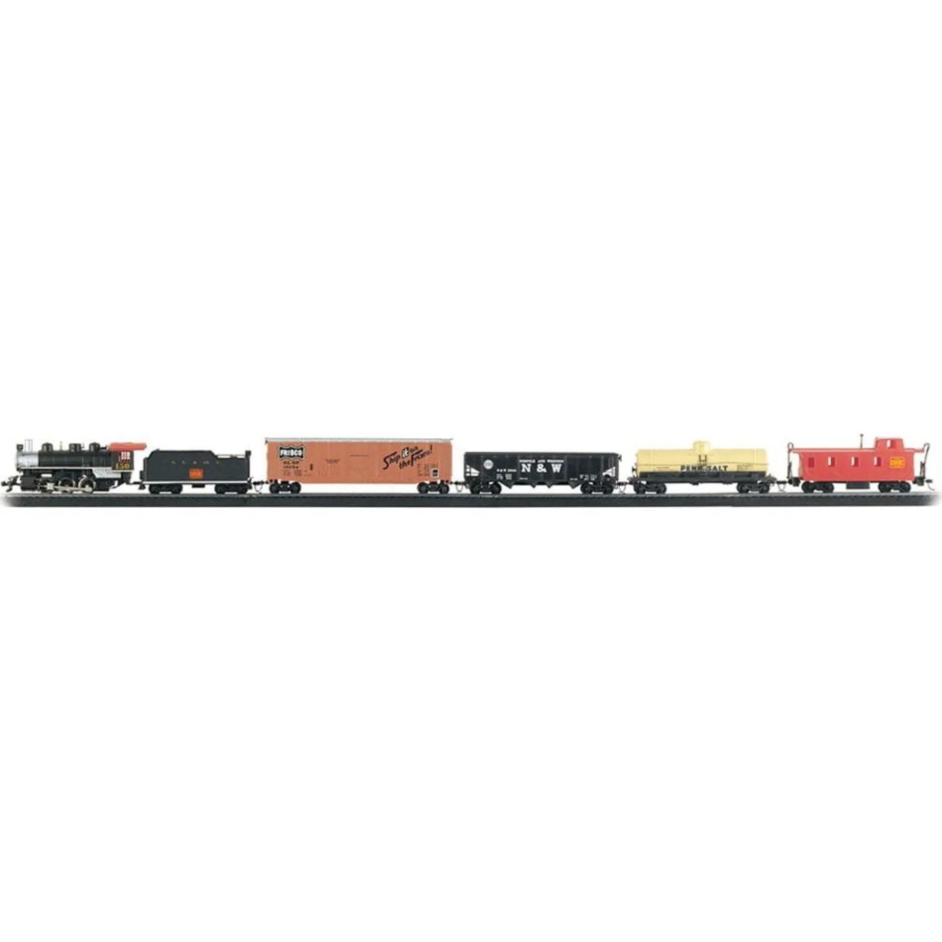 Bachmann Trains - Chattanooga HO Scale Ready To Run 155 Piece Electric Train Set