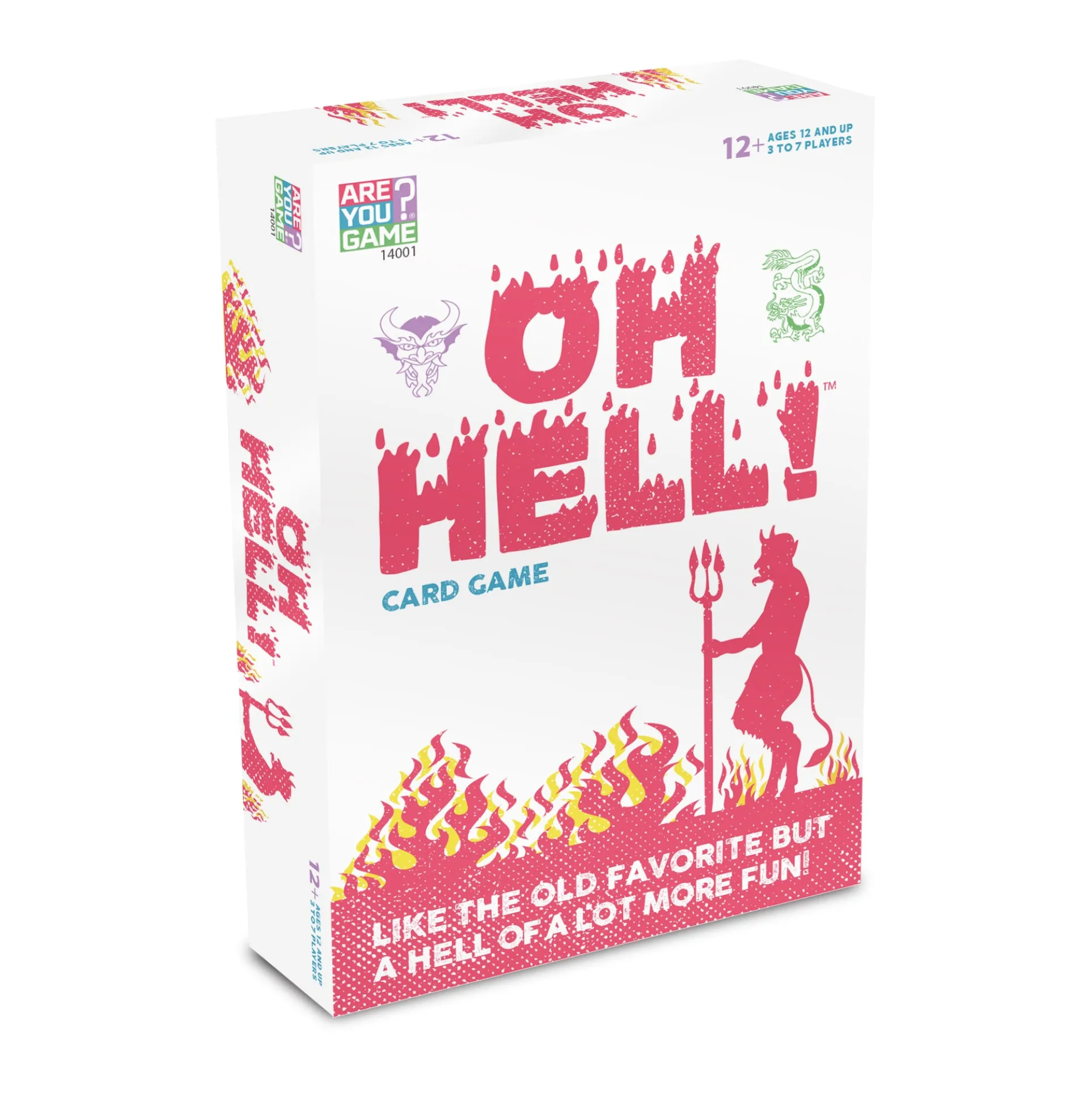 Oh Hell Vintage Card Game: Strategy and Luck Deck Game