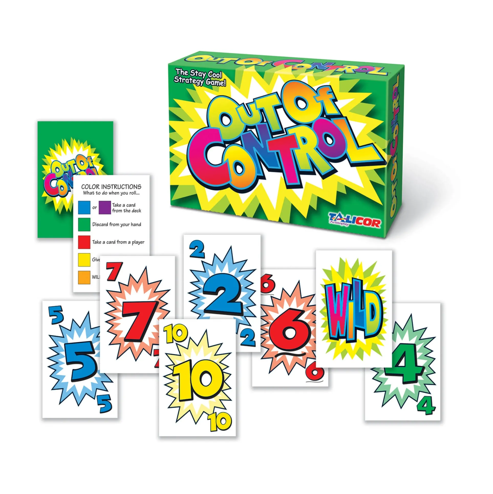 Out of Control Family Strategy Card Game