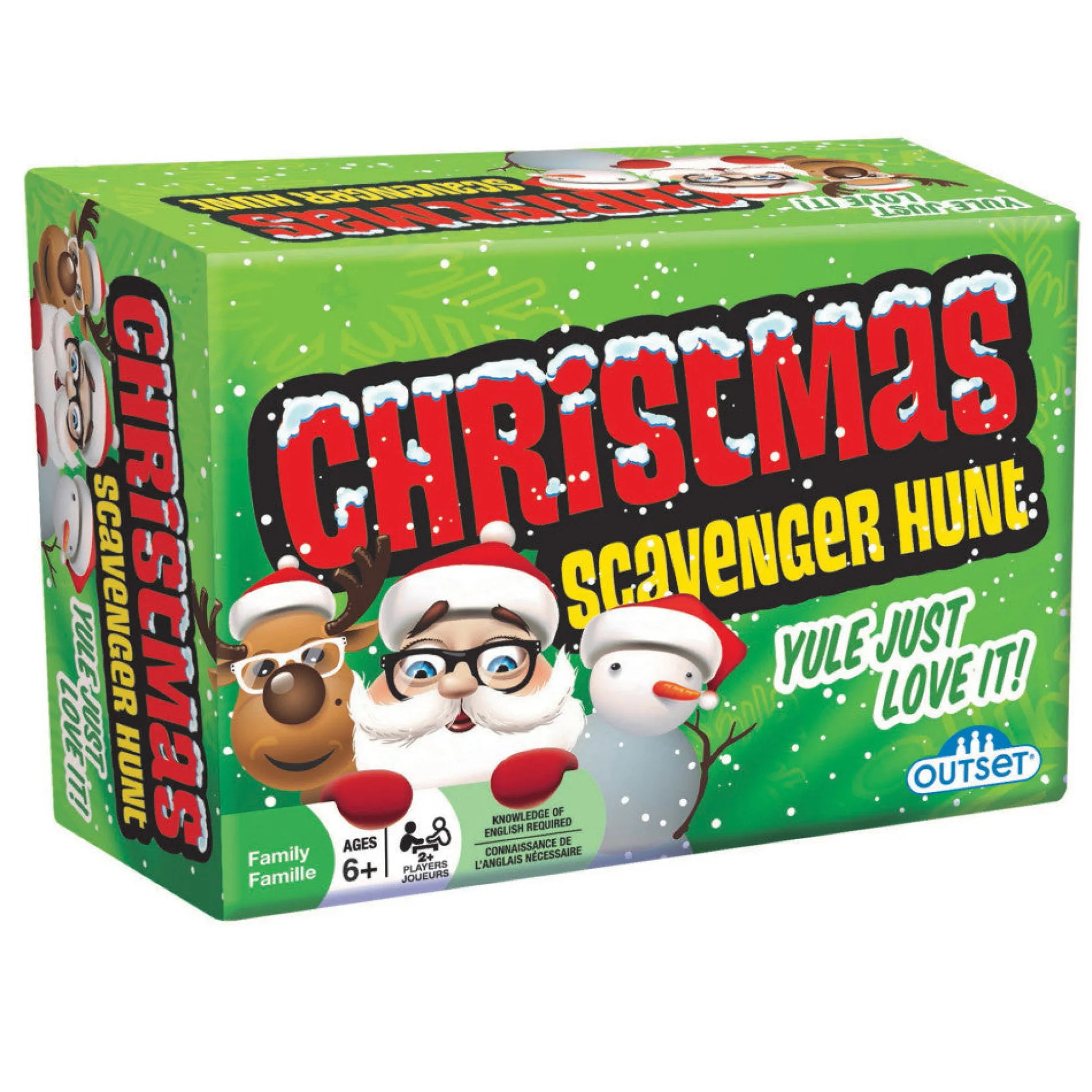 Outset Media Christmas Scavenger Hunt Indoor and Outdoor Game