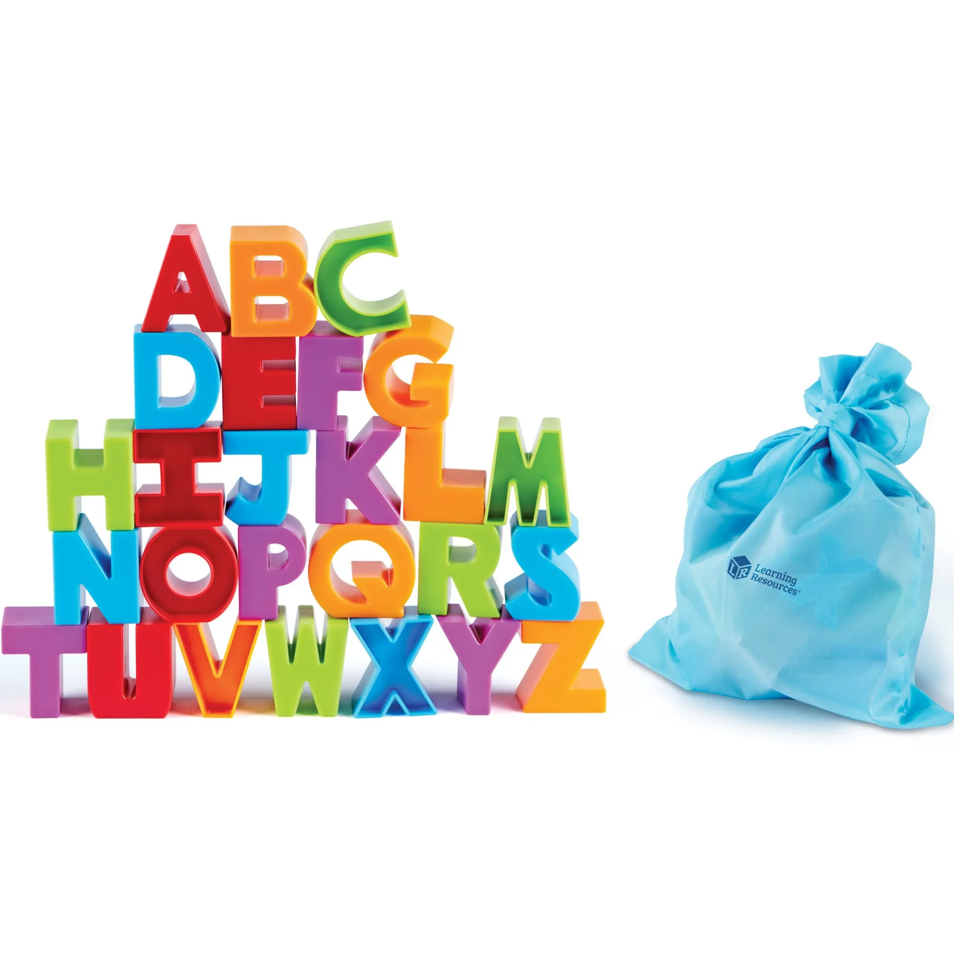 Learning Resources Alphabet Letter Blocks - Educational Set of 36
