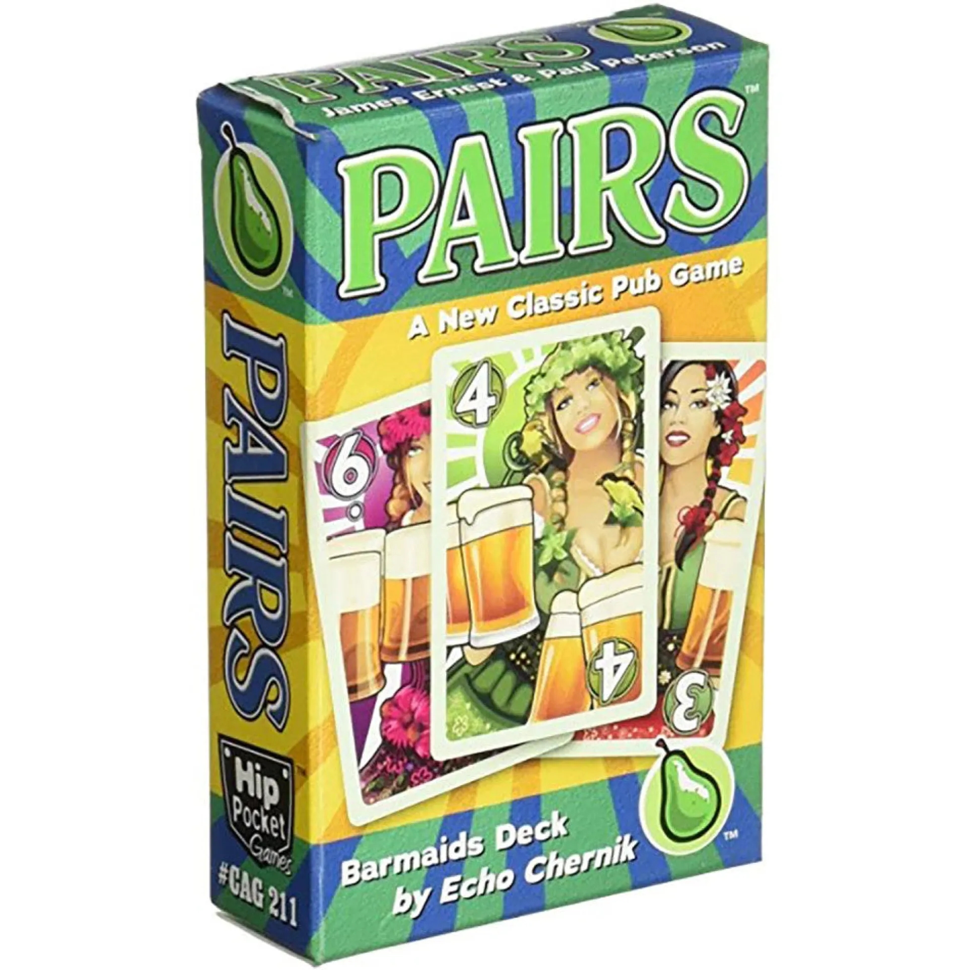 Pairs: Barmaids Deck - Echo Chernik Art Themed Card Game