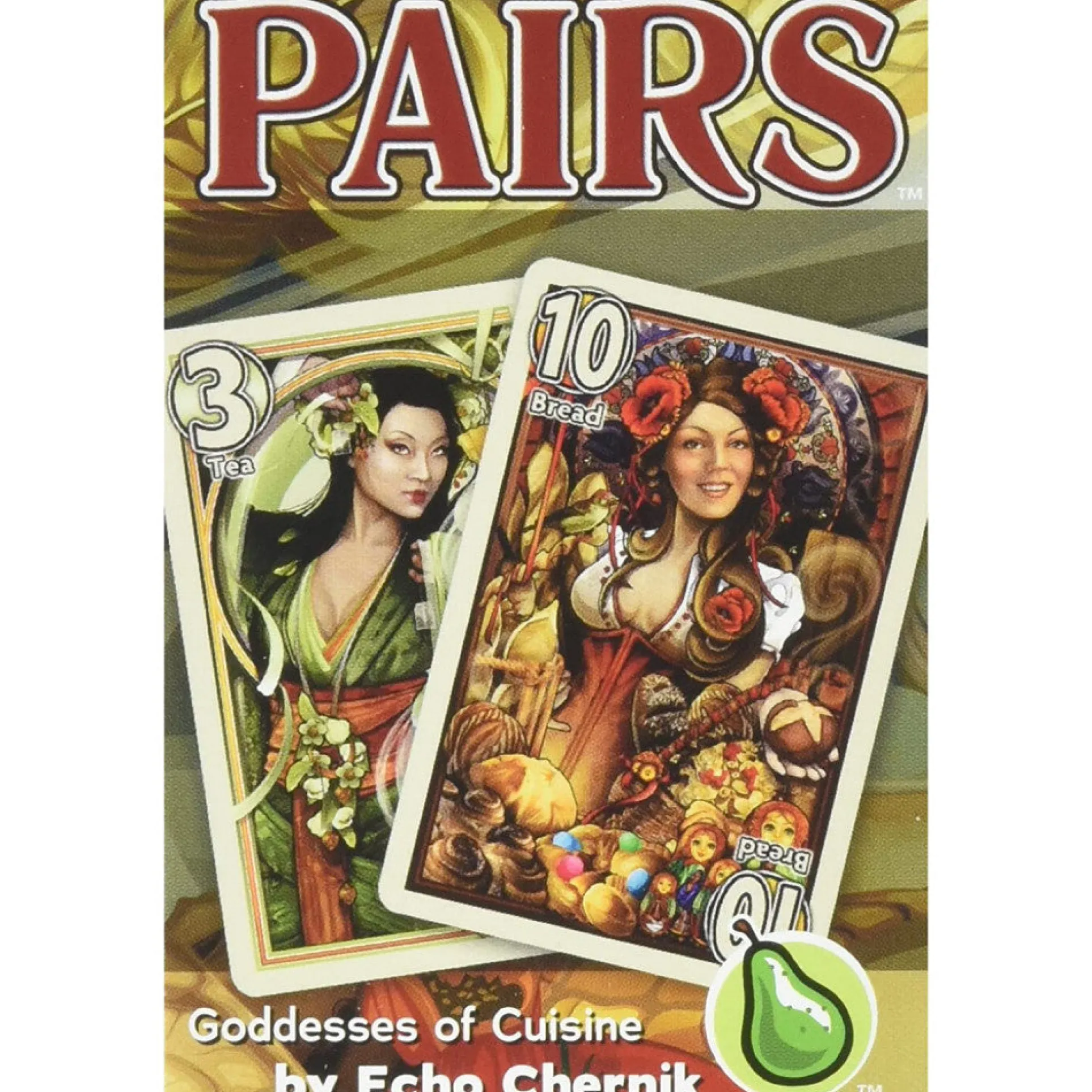 Pairs: Goddesses of Cuisine Edition Card Game by Cheapass Games